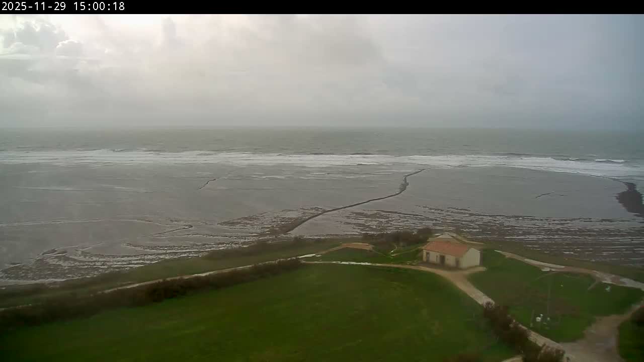 Saint-Denis-d'Oleron  Coast & Atlantic View  from Chassiron Light House (Phare de Chassiron) - Rochefort, Charente-Maritime, Nouvelle-Aquitaine, France