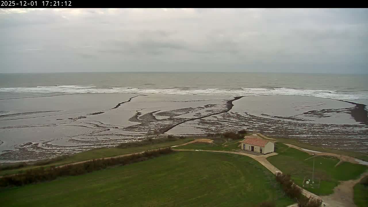 Saint-Denis-d'Oleron  Coast & Atlantic View  from Chassiron Light House (Phare de Chassiron) - Rochefort, Charente-Maritime, Nouvelle-Aquitaine, France