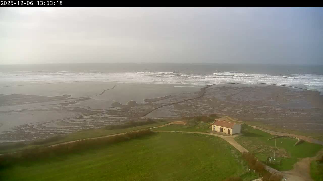 Saint-Denis-d'Oleron  Coast & Atlantic View  from Chassiron Light House (Phare de Chassiron) - Rochefort, Charente-Maritime, Nouvelle-Aquitaine, France