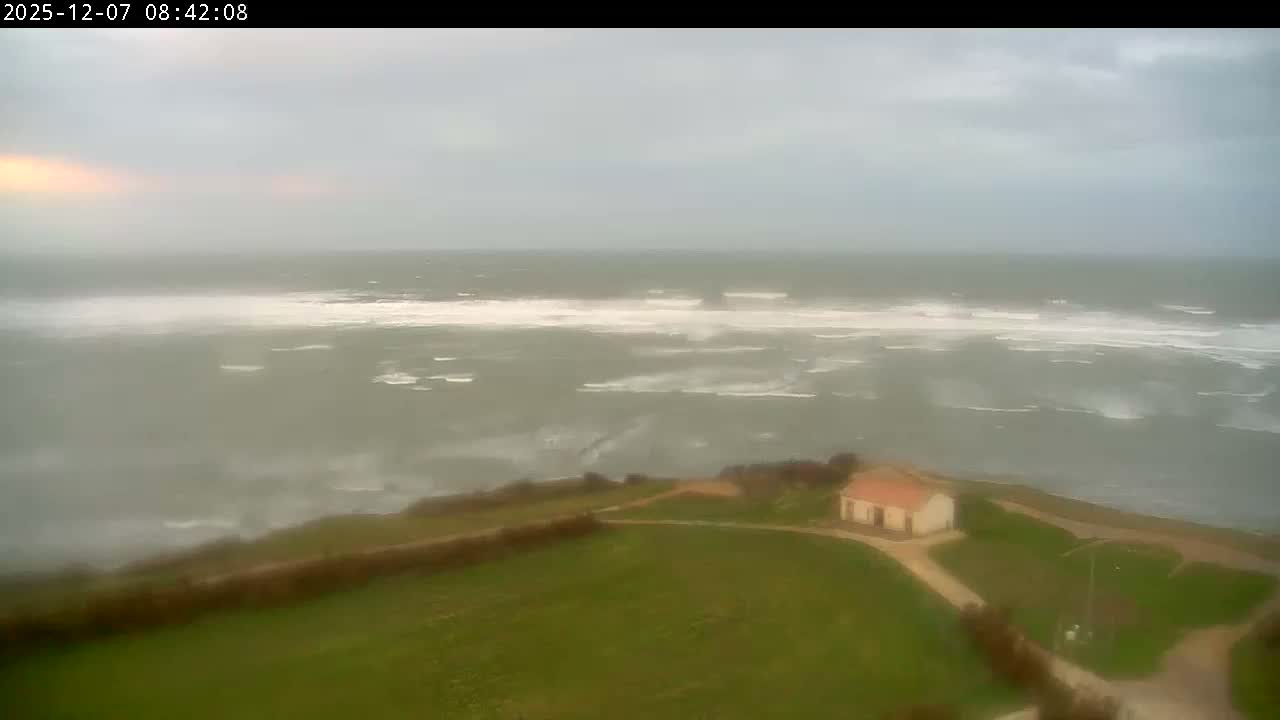Saint-Denis-d'Oleron  Coast & Atlantic View  from Chassiron Light House (Phare de Chassiron) - Rochefort, Charente-Maritime, Nouvelle-Aquitaine, France