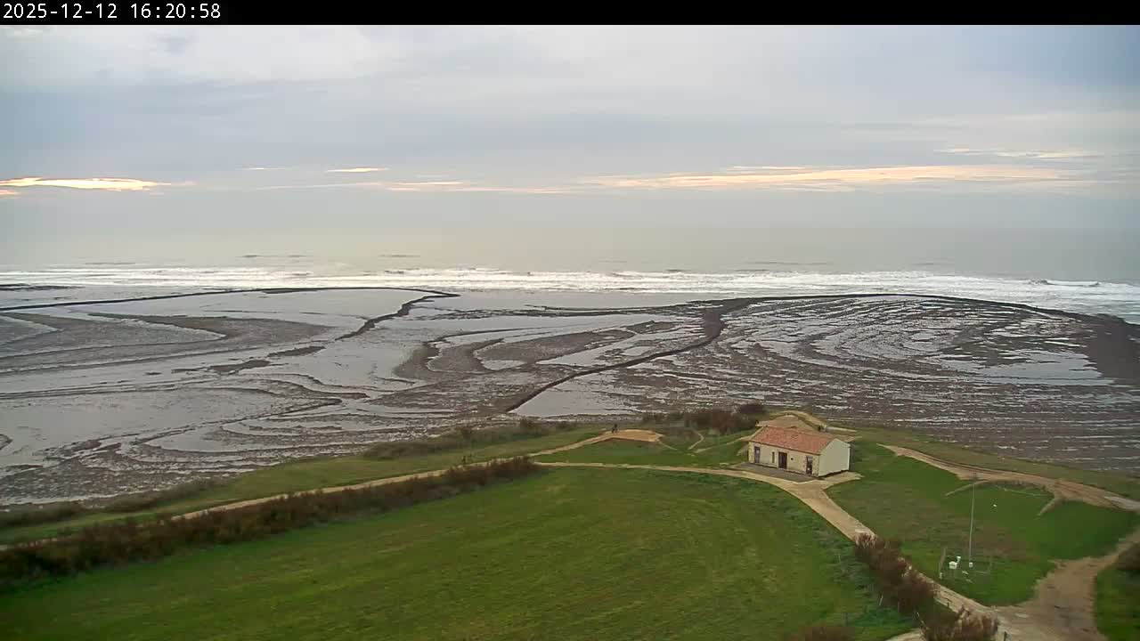 Saint-Denis-d'Oleron  Coast & Atlantic View  from Chassiron Light House (Phare de Chassiron) - Rochefort, Charente-Maritime, Nouvelle-Aquitaine, France