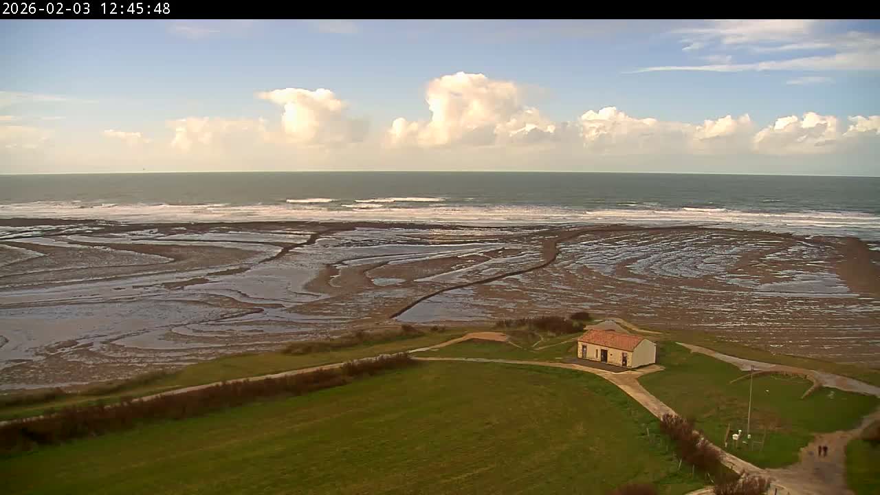 Saint-Denis-d'Oleron  Coast & Atlantic View  from Chassiron Light House (Phare de Chassiron) - Rochefort, Charente-Maritime, Nouvelle-Aquitaine, France