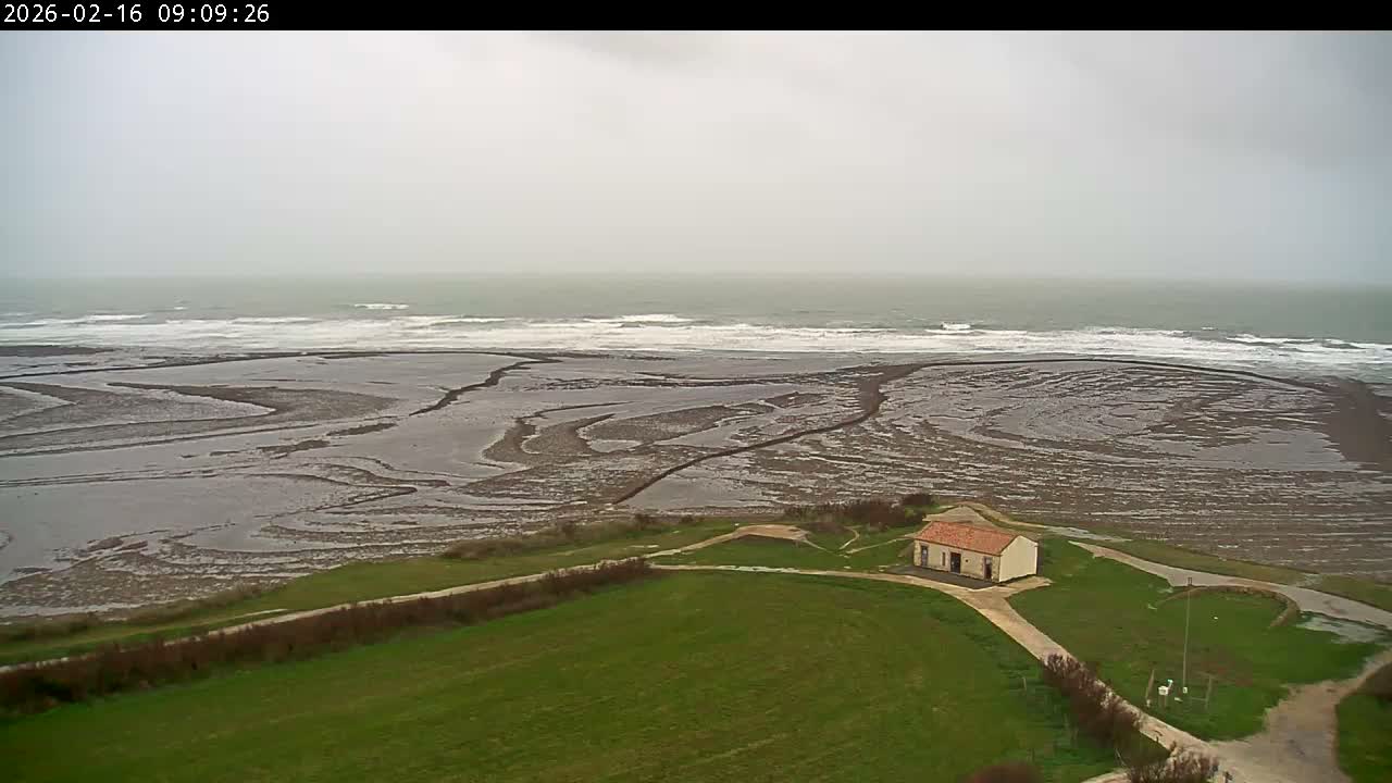 Saint-Denis-d'Oleron  Coast & Atlantic View  from Chassiron Light House (Phare de Chassiron) - Rochefort, Charente-Maritime, Nouvelle-Aquitaine, France