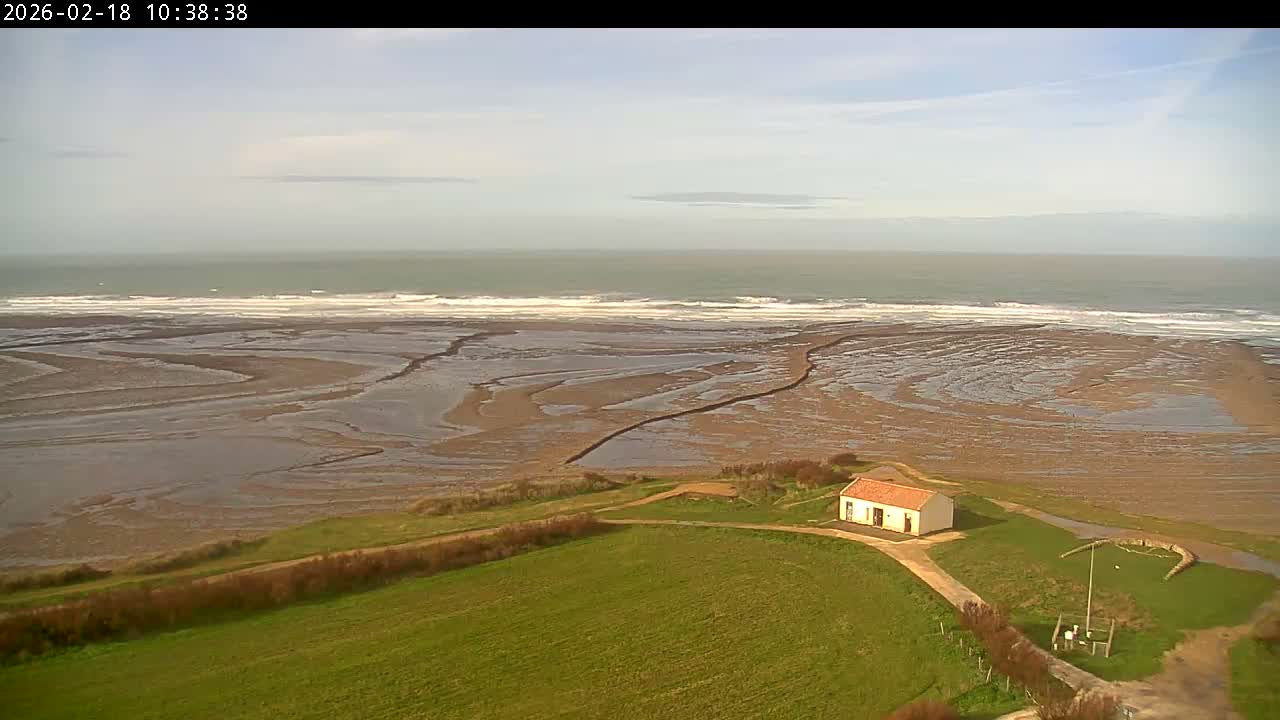 Saint-Denis-d'Oleron  Coast & Atlantic View  from Chassiron Light House (Phare de Chassiron) - Rochefort, Charente-Maritime, Nouvelle-Aquitaine, France