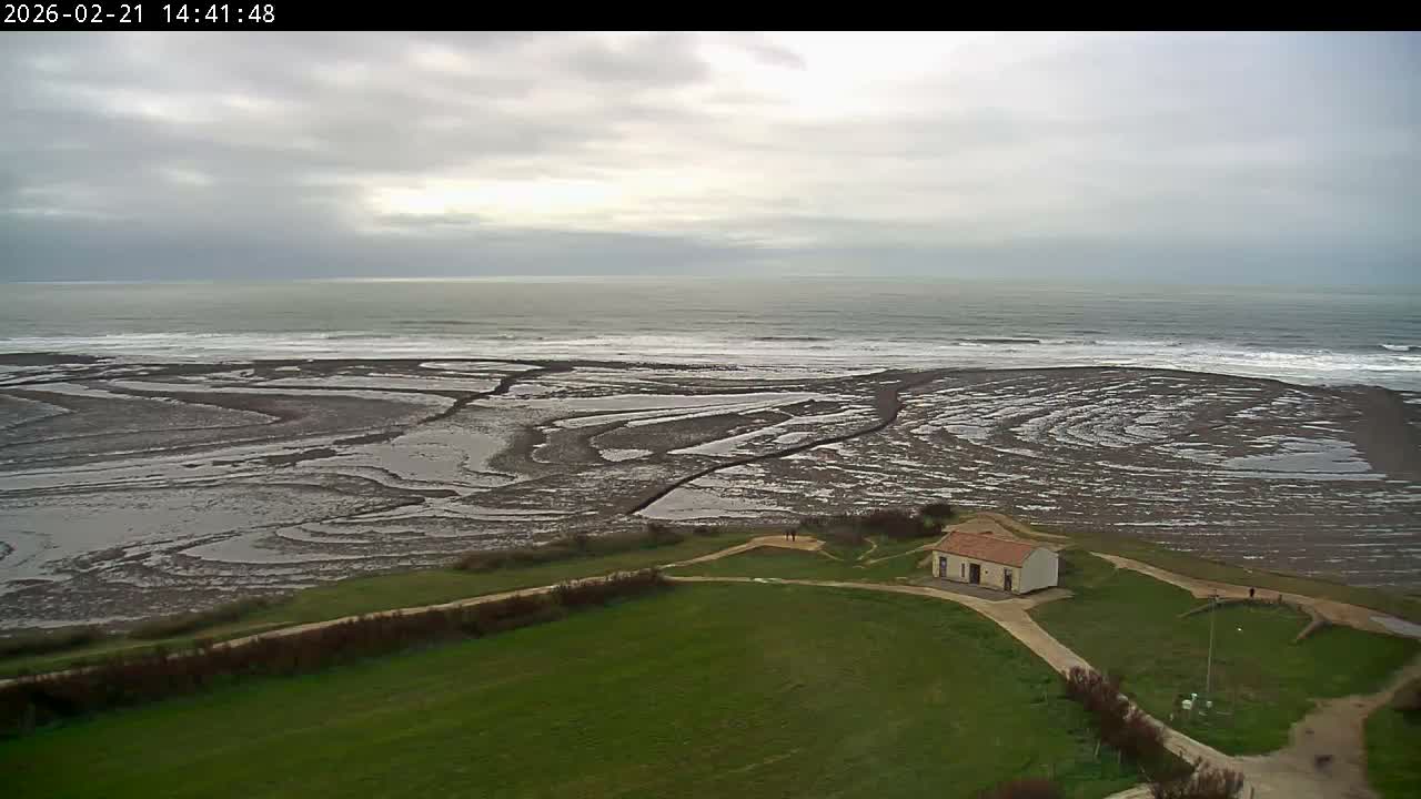Saint-Denis-d'Oleron  Coast & Atlantic View  from Chassiron Light House (Phare de Chassiron) - Rochefort, Charente-Maritime, Nouvelle-Aquitaine, France