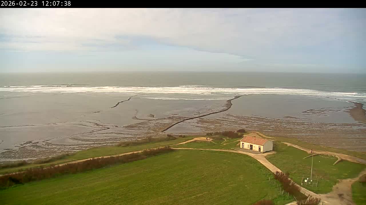 Saint-Denis-d'Oleron  Coast & Atlantic View  from Chassiron Light House (Phare de Chassiron) - Rochefort, Charente-Maritime, Nouvelle-Aquitaine, France