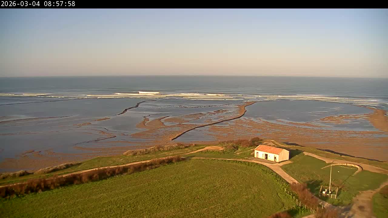 Saint-Denis-d'Oleron  Coast & Atlantic View  from Chassiron Light House (Phare de Chassiron) - Rochefort, Charente-Maritime, Nouvelle-Aquitaine, France