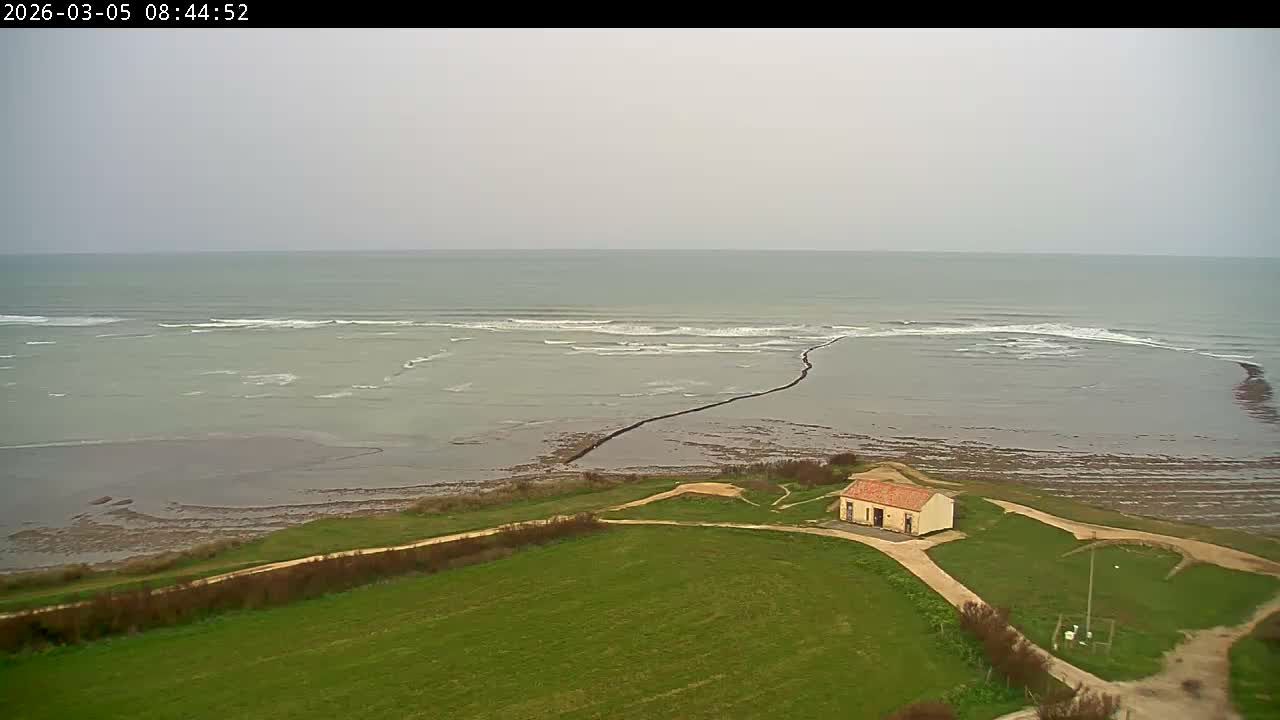 Saint-Denis-d'Oleron  Coast & Atlantic View  from Chassiron Light House (Phare de Chassiron) - Rochefort, Charente-Maritime, Nouvelle-Aquitaine, France