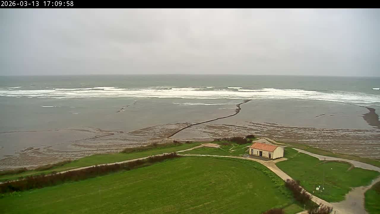 Saint-Denis-d'Oleron  Coast & Atlantic View  from Chassiron Light House (Phare de Chassiron) - Rochefort, Charente-Maritime, Nouvelle-Aquitaine, France