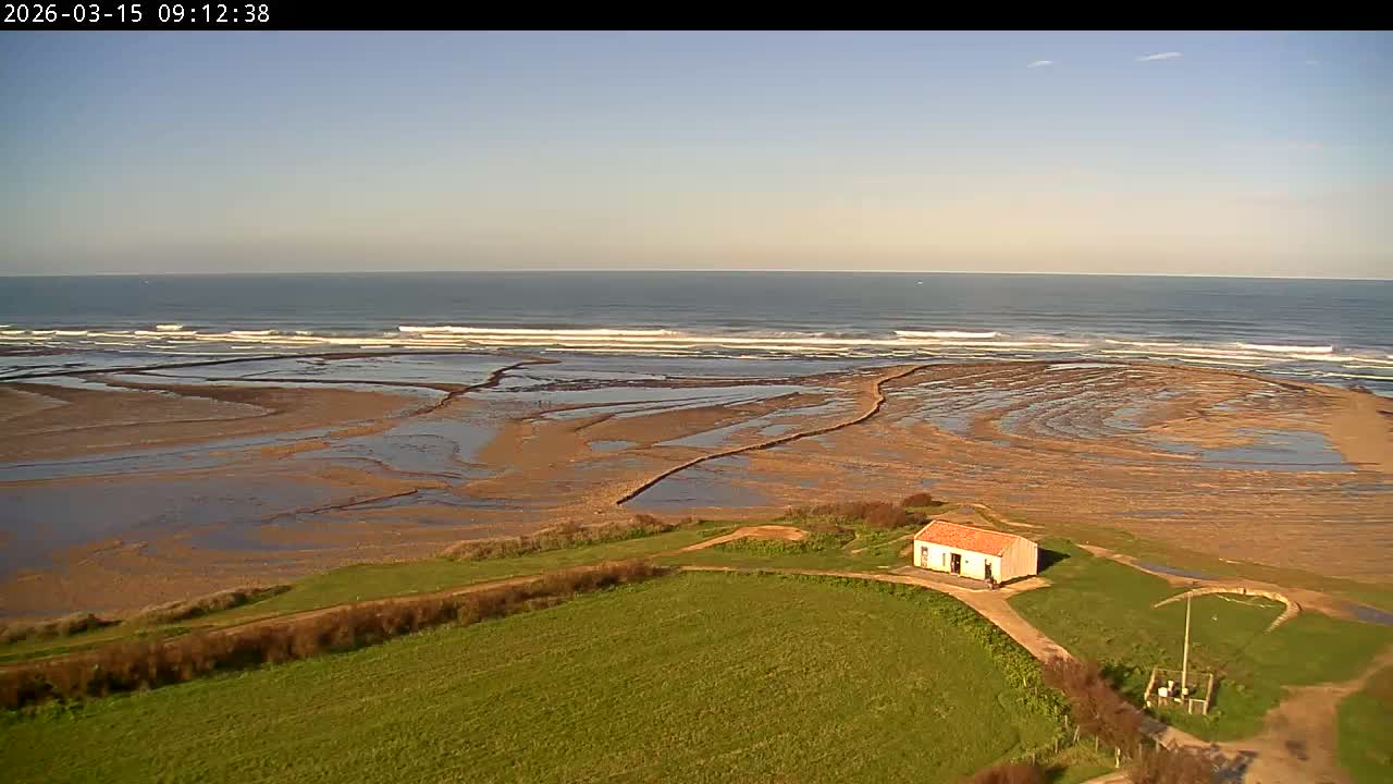 Saint-Denis-d'Oleron  Coast & Atlantic View  from Chassiron Light House (Phare de Chassiron) - Rochefort, Charente-Maritime, Nouvelle-Aquitaine, France