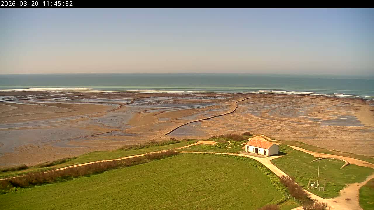 Saint-Denis-d'Oleron  Coast & Atlantic View  from Chassiron Light House (Phare de Chassiron) - Rochefort, Charente-Maritime, Nouvelle-Aquitaine, France