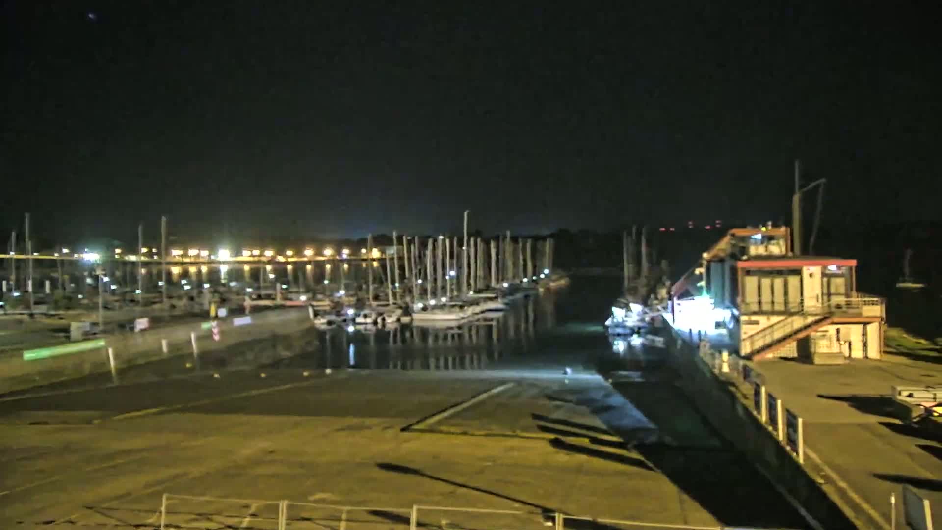 Guipavas, Marina du Moulin Blanc Marina Live Cam - Brest, Finistère, Bretagne, France