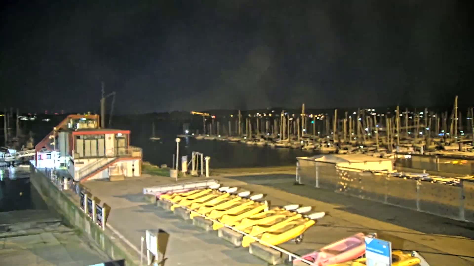 Guipavas, Marina du Moulin Blanc Marina Live Cam - Brest, Finistère, Bretagne, France