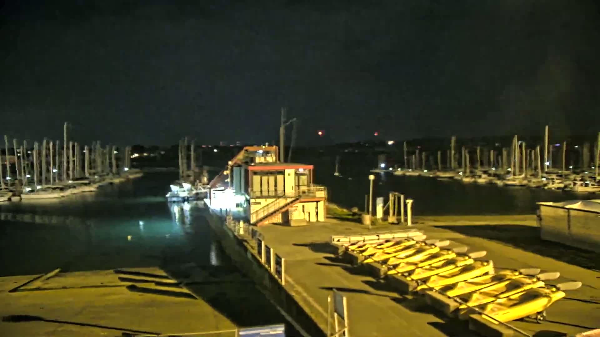 Guipavas, Marina du Moulin Blanc Marina Live Cam - Brest, Finistère, Bretagne, France