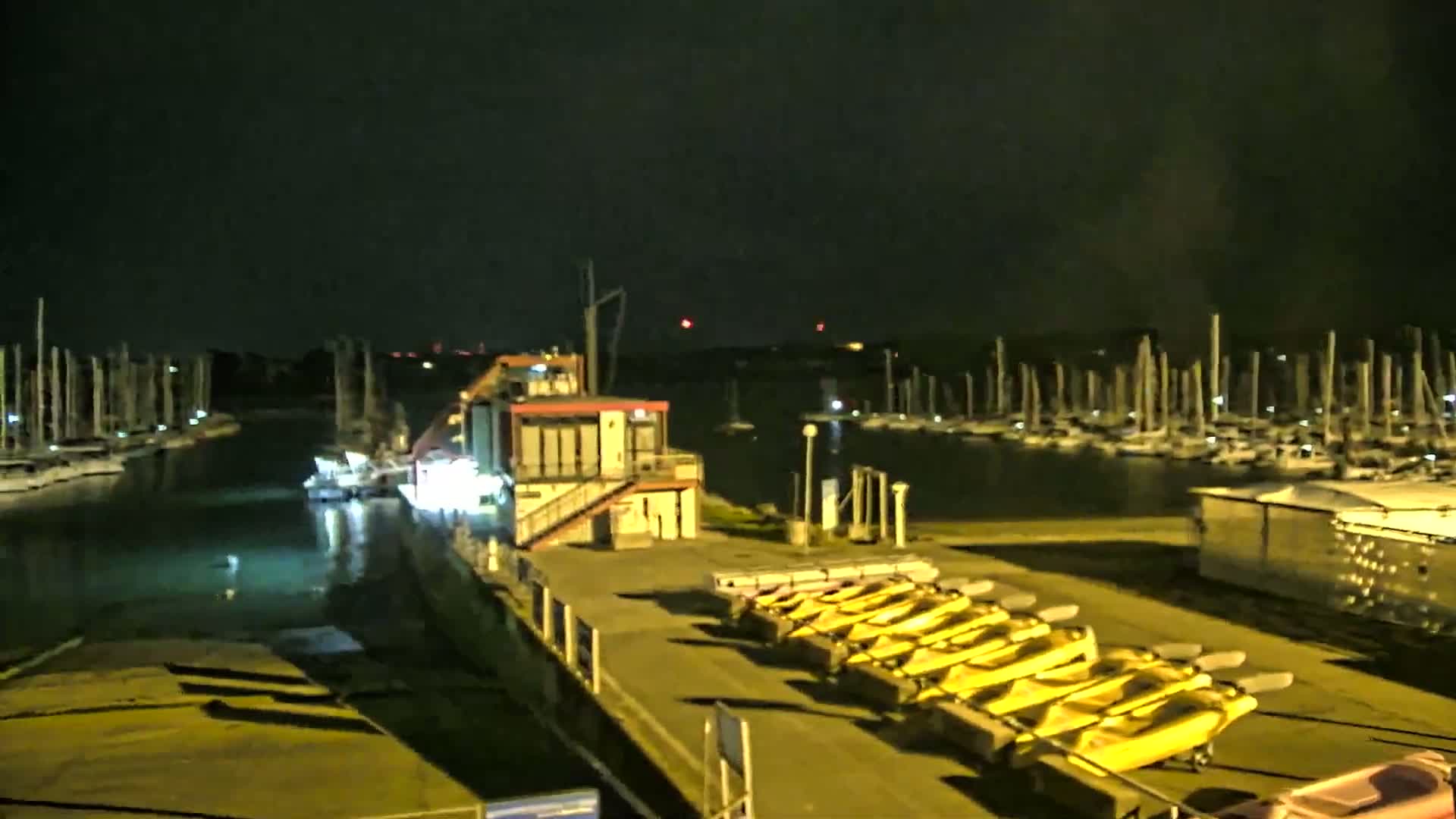 Guipavas, Marina du Moulin Blanc Marina Live Cam - Brest, Finistère, Bretagne, France