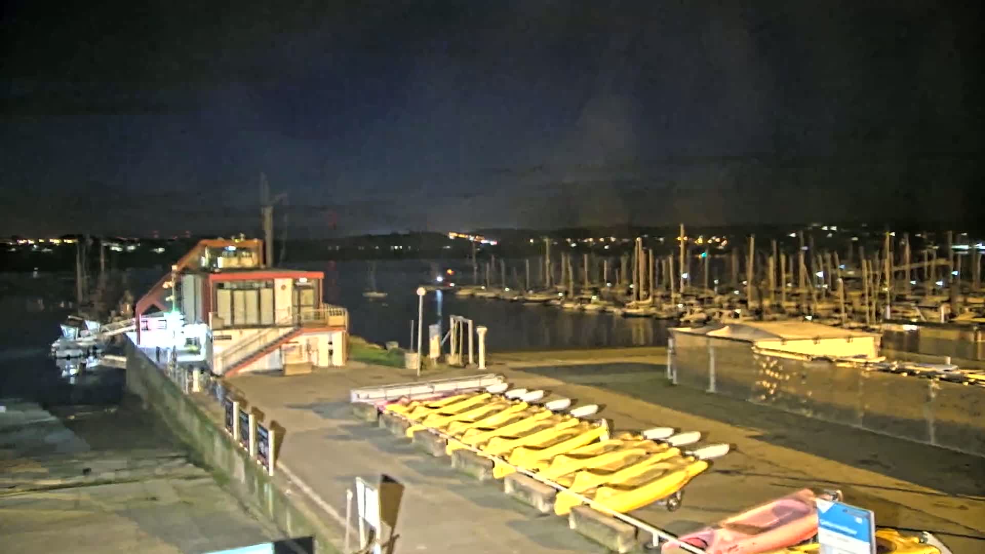 Guipavas, Marina du Moulin Blanc Marina Live Cam - Brest, Finistère, Bretagne, France