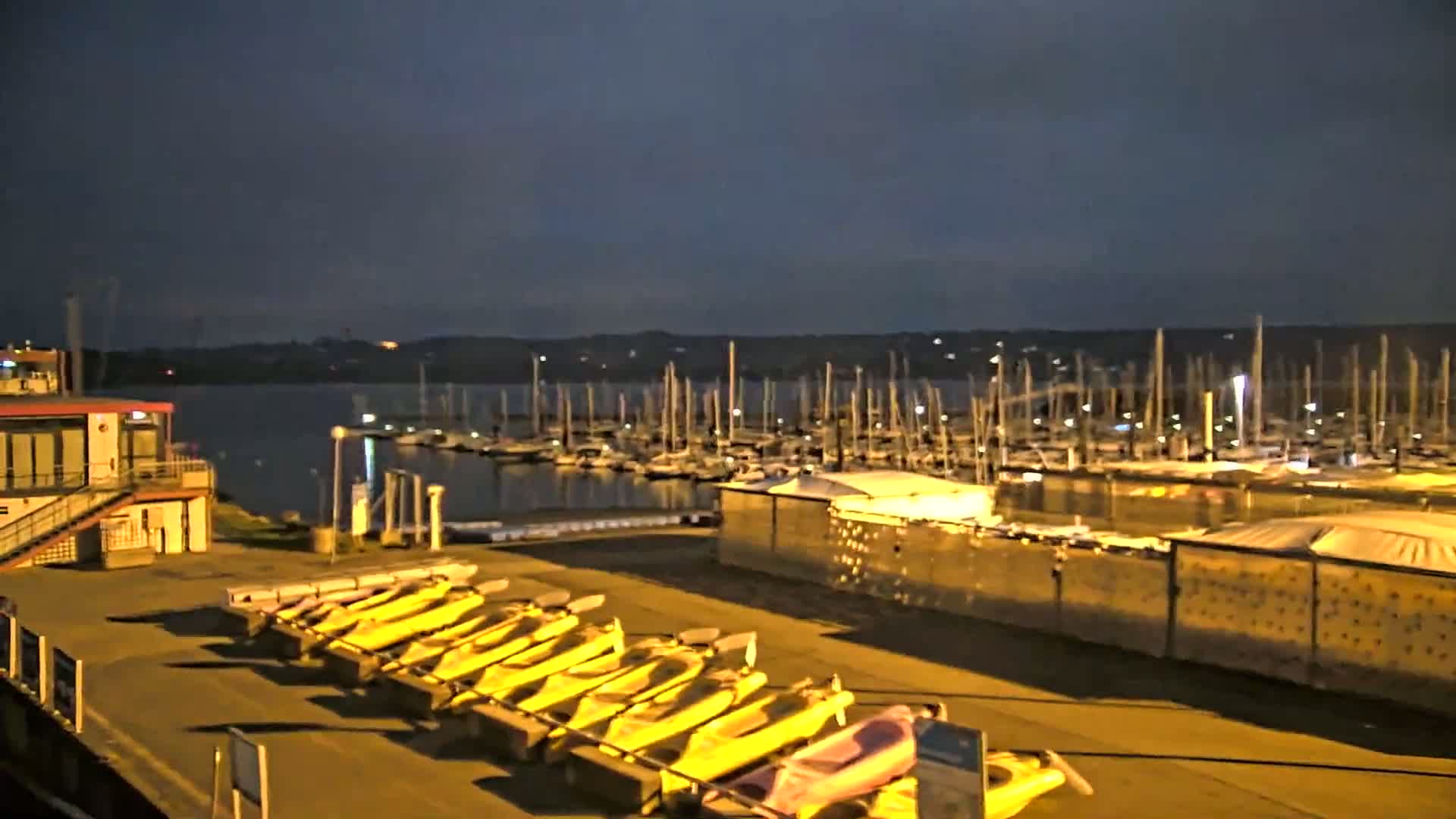 Guipavas, Marina du Moulin Blanc Marina Live Cam - Brest, Finistère, Bretagne, France
