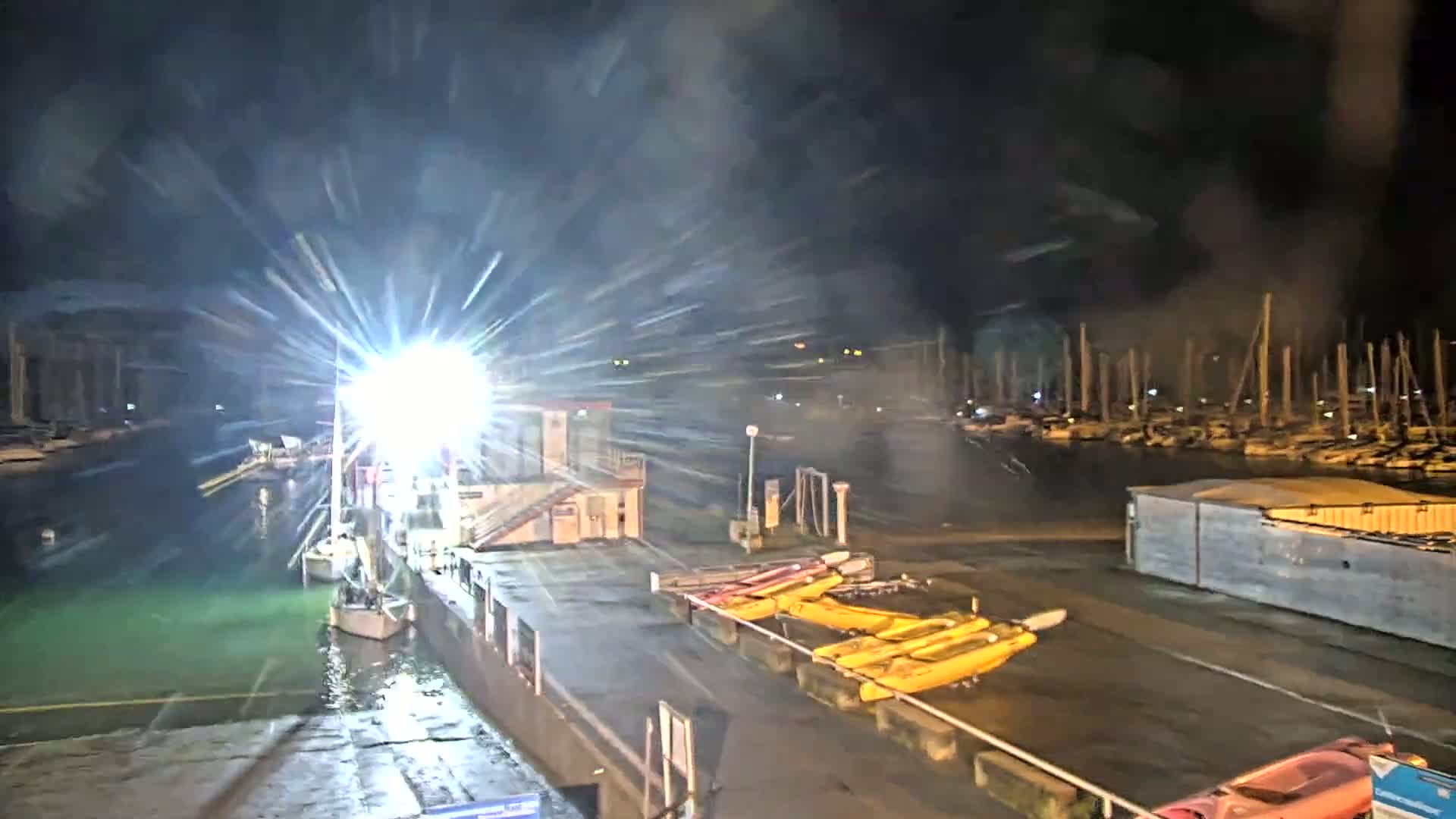 Guipavas, Marina du Moulin Blanc Marina Live Cam - Brest, Finistère, Bretagne, France