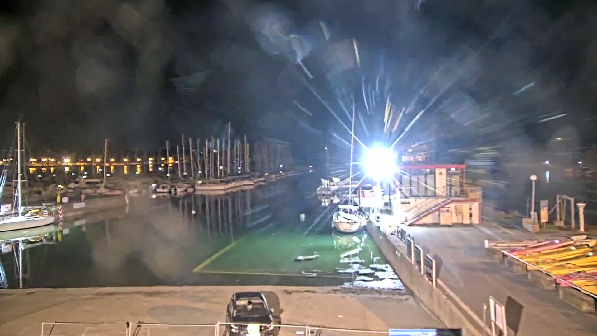 Guipavas, Marina du Moulin Blanc Marina Live Cam - Brest, Finistère, Bretagne, France