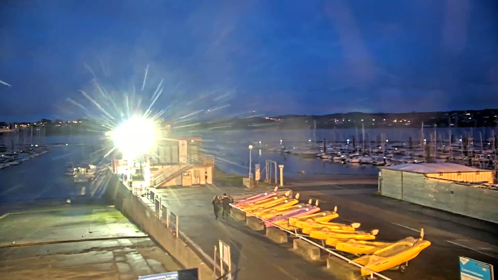 Guipavas, Marina du Moulin Blanc Marina Live Cam - Brest, Finistère, Bretagne, France
