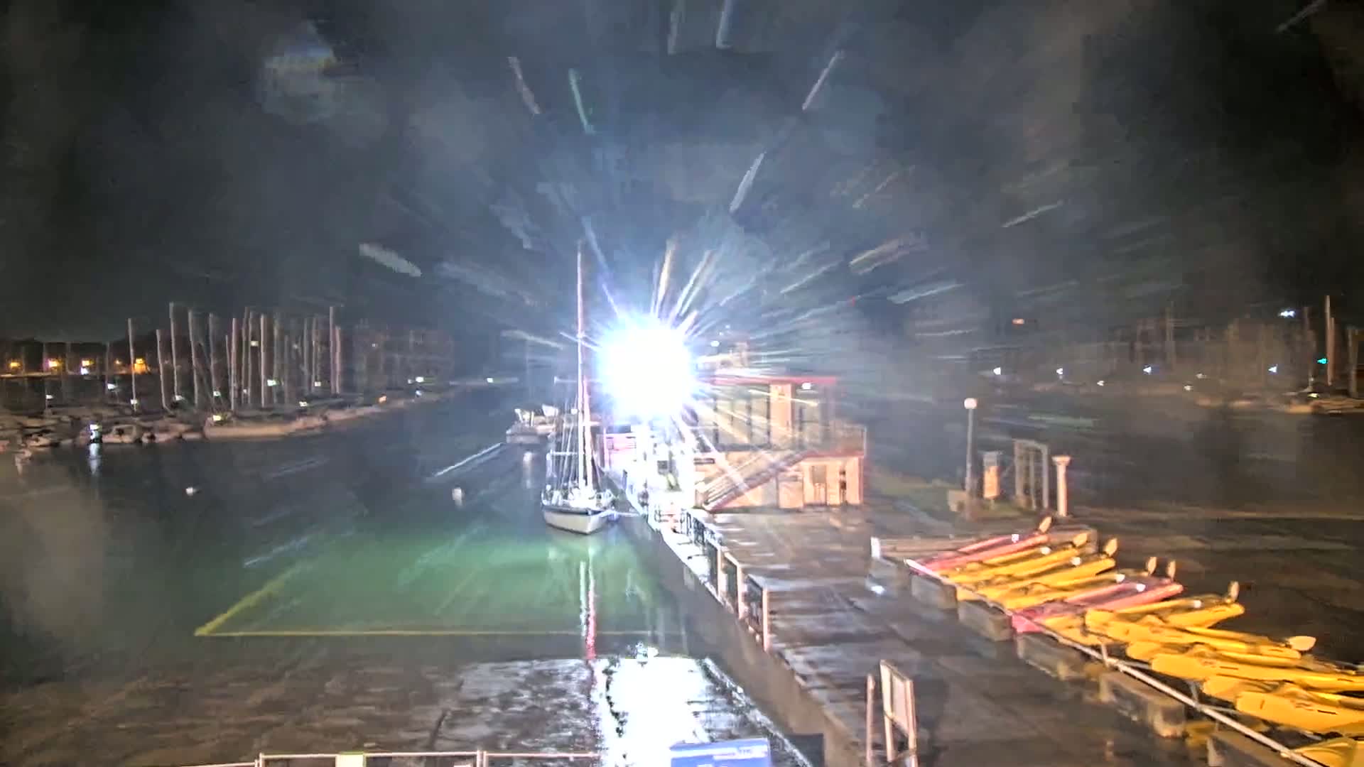 Guipavas, Marina du Moulin Blanc Marina Live Cam - Brest, Finistère, Bretagne, France