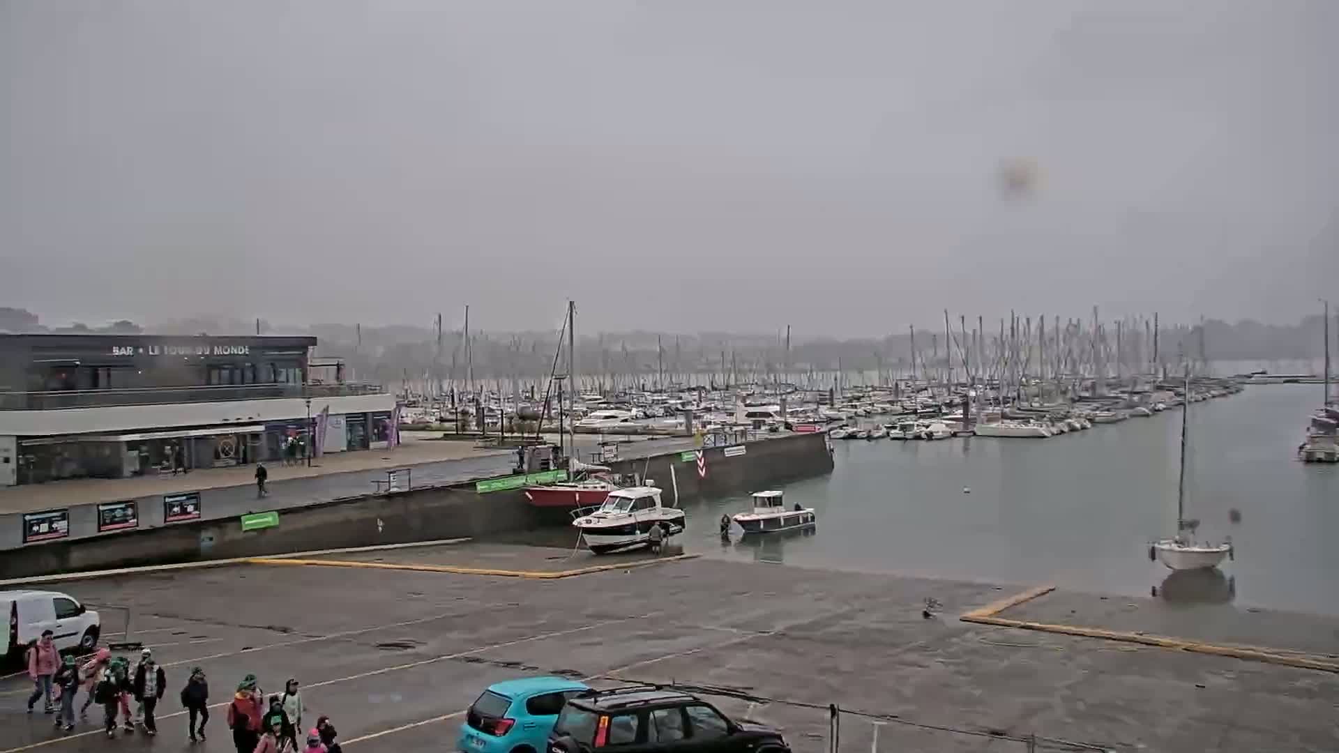 Guipavas, Marina du Moulin Blanc Marina Live Cam - Brest, Finistère, Bretagne, France