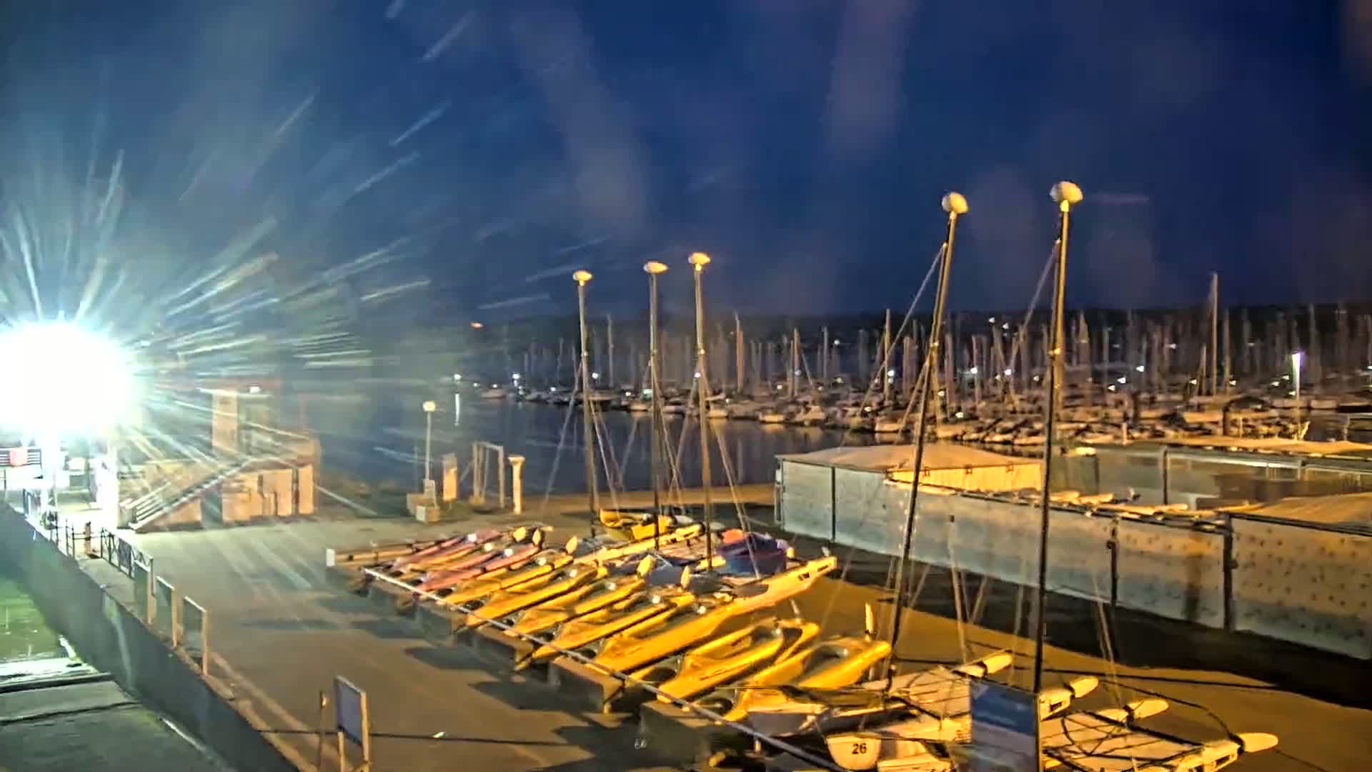Guipavas, Marina du Moulin Blanc Marina Live Cam - Brest, Finistère, Bretagne, France