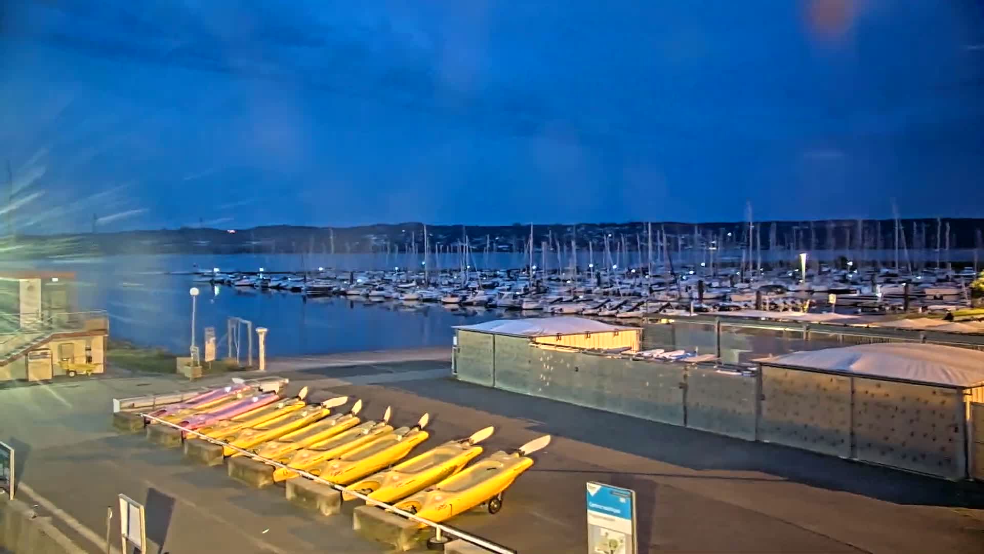 Guipavas, Marina du Moulin Blanc Marina Live Cam - Brest, Finistère, Bretagne, France
