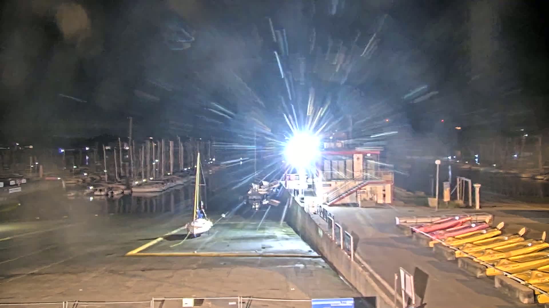 Guipavas, Marina du Moulin Blanc Marina Live Cam - Brest, Finistère, Bretagne, France