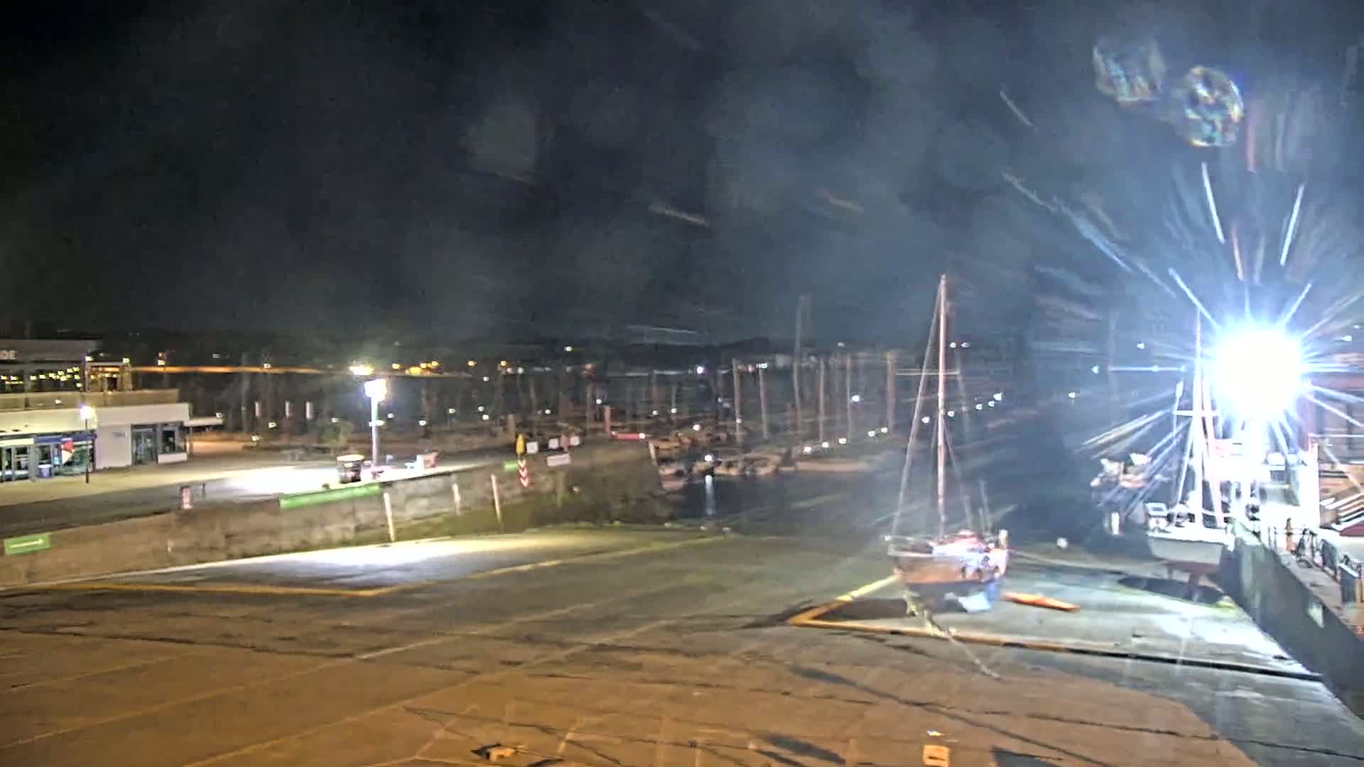 Guipavas, Marina du Moulin Blanc Marina Live Cam - Brest, Finistère, Bretagne, France
