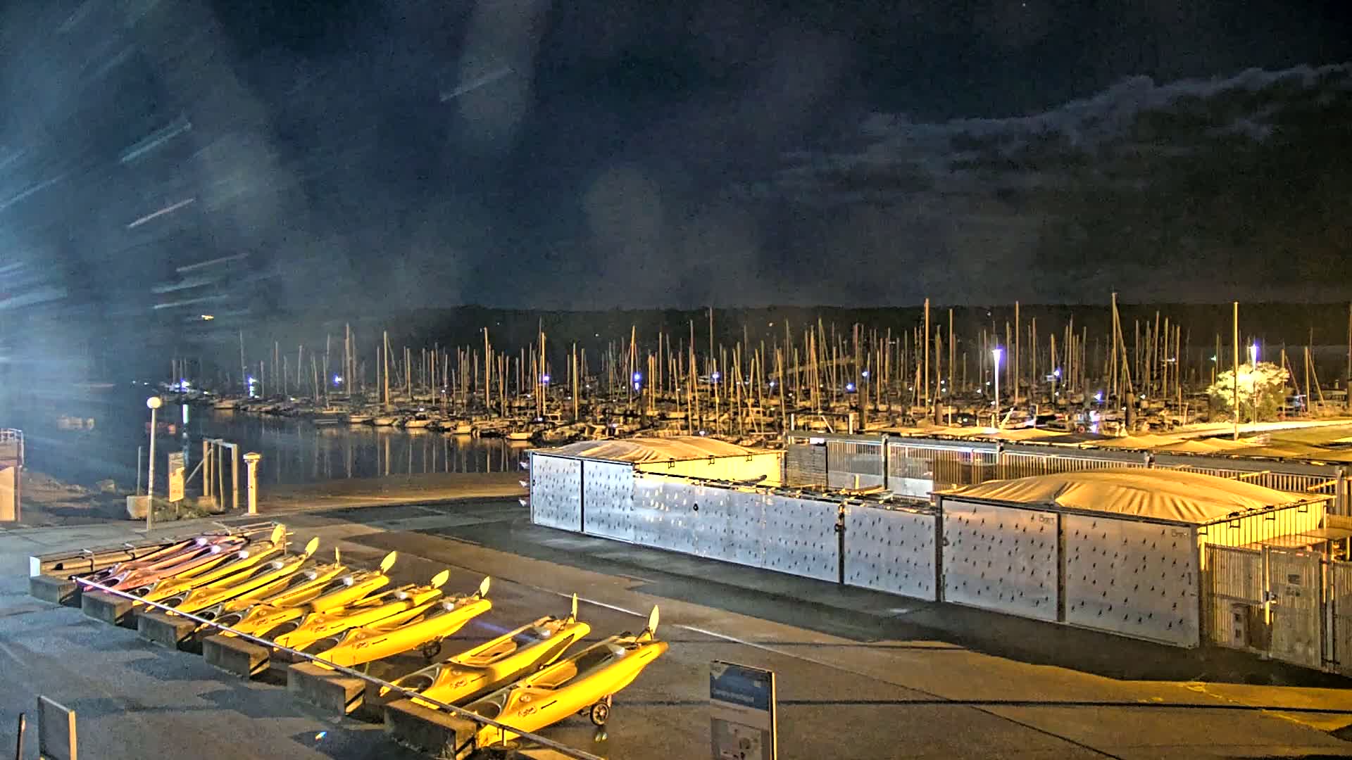 Guipavas, Marina du Moulin Blanc Marina Live Cam - Brest, Finistère, Bretagne, France