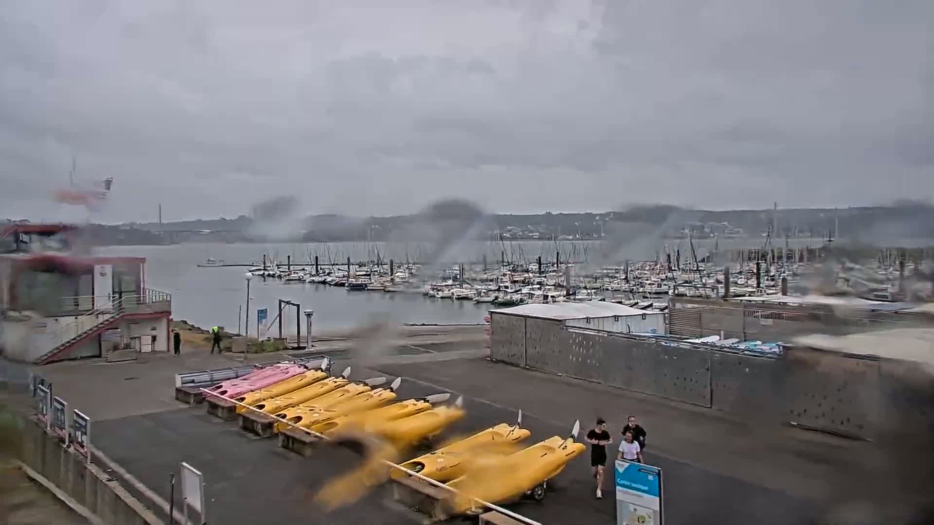 Guipavas, Marina du Moulin Blanc Marina Live Cam - Brest, Finistère, Bretagne, France