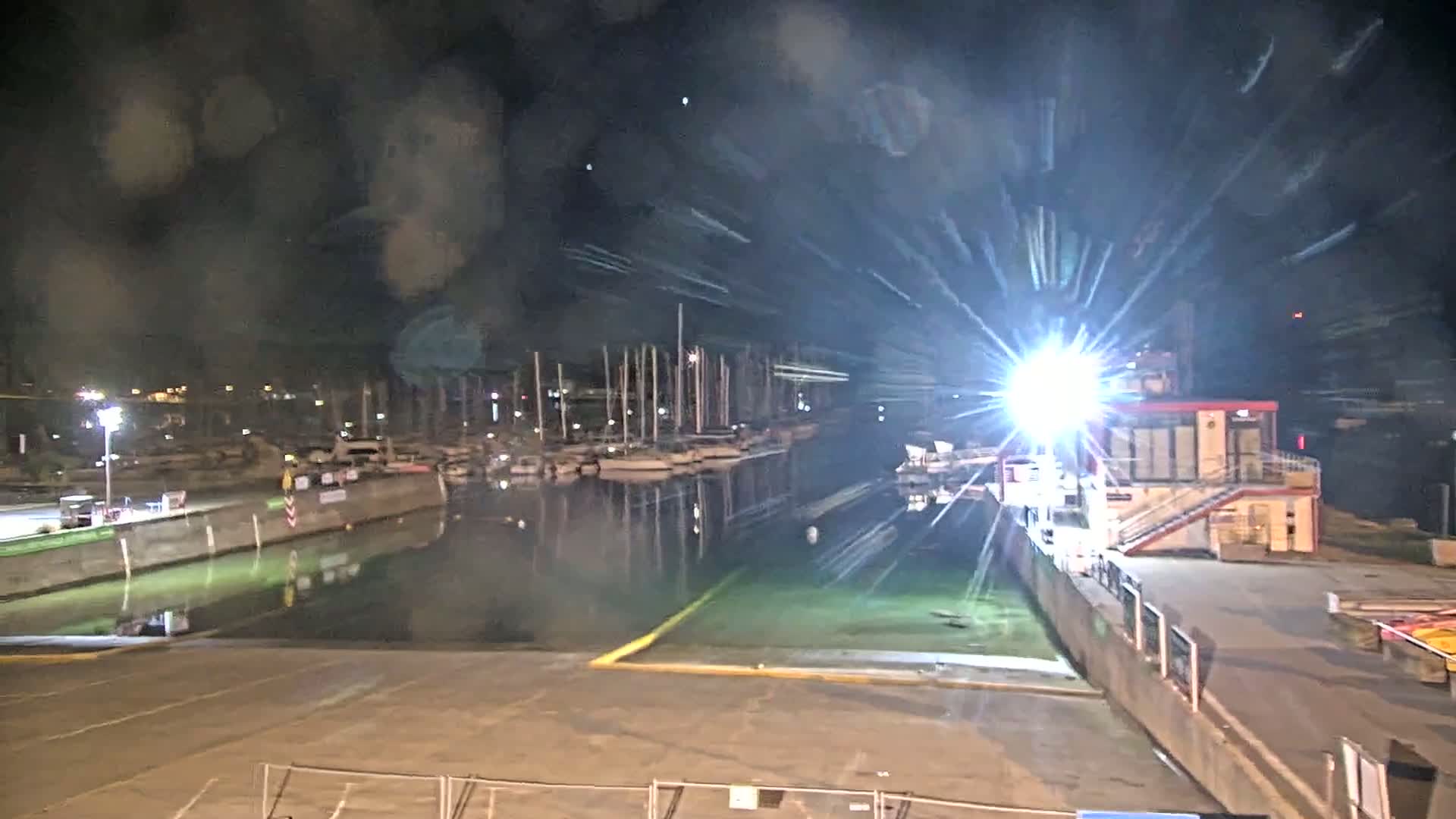 Guipavas, Marina du Moulin Blanc Marina Live Cam - Brest, Finistère, Bretagne, France