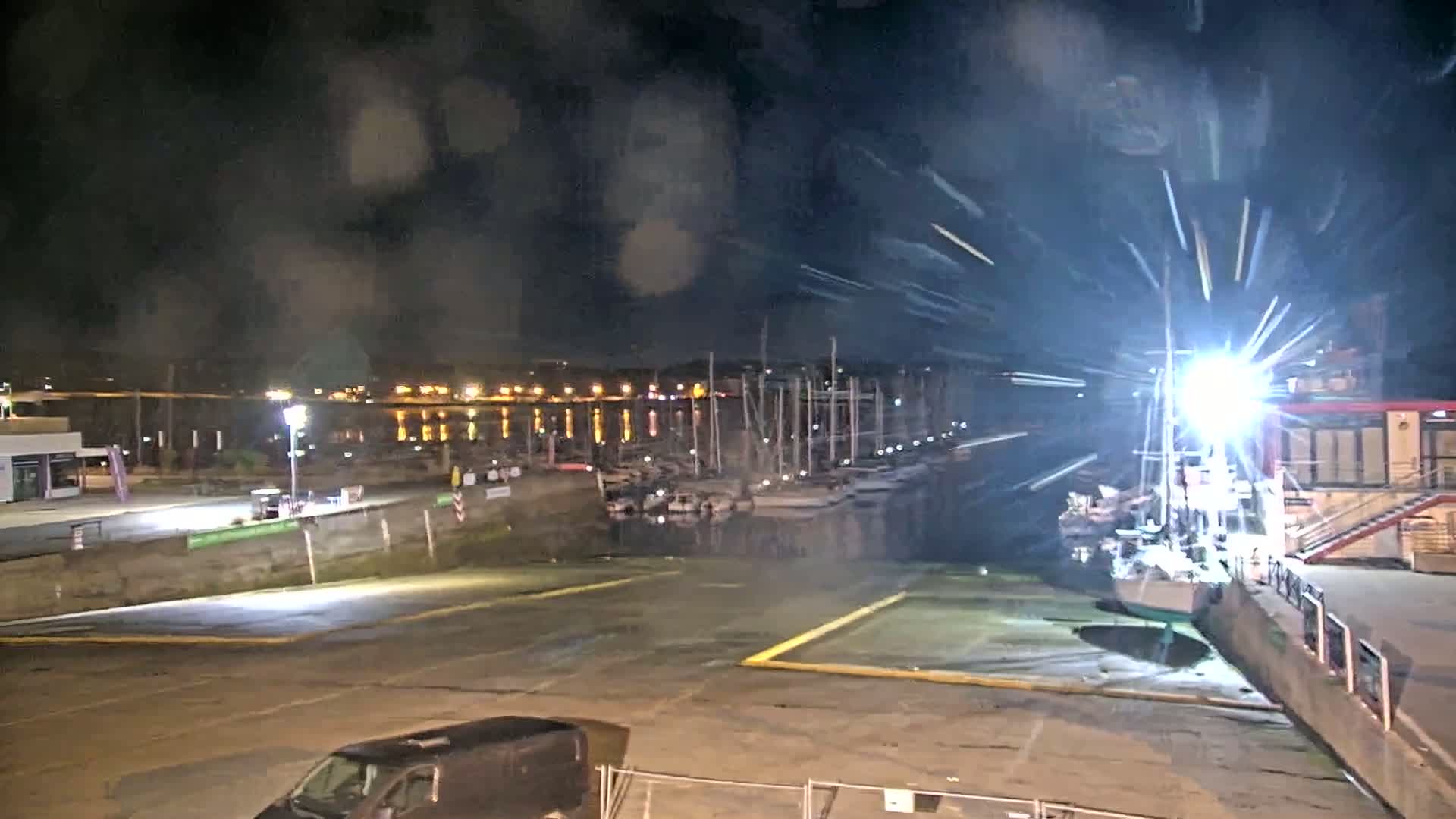 Guipavas, Marina du Moulin Blanc Marina Live Cam - Brest, Finistère, Bretagne, France