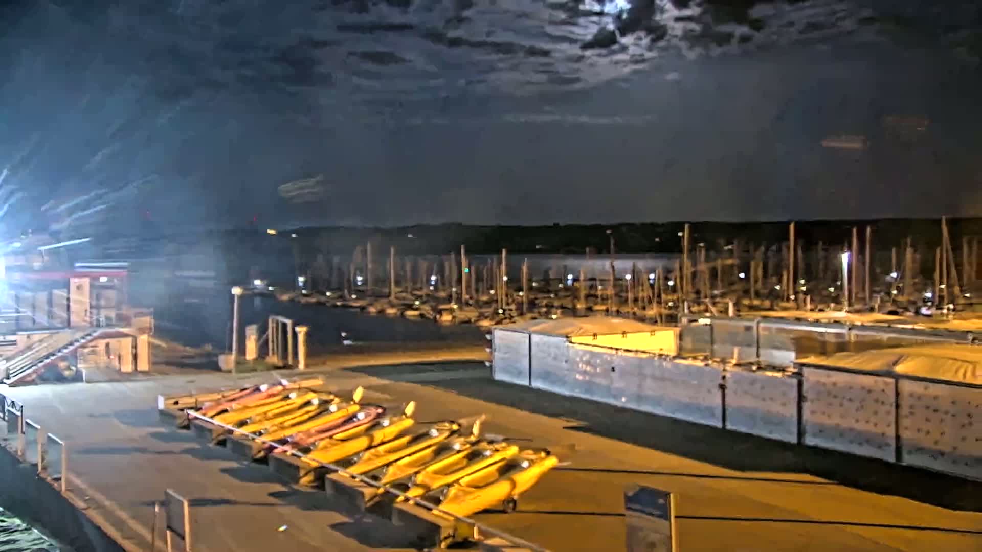 Guipavas, Marina du Moulin Blanc Marina Live Cam - Brest, Finistère, Bretagne, France
