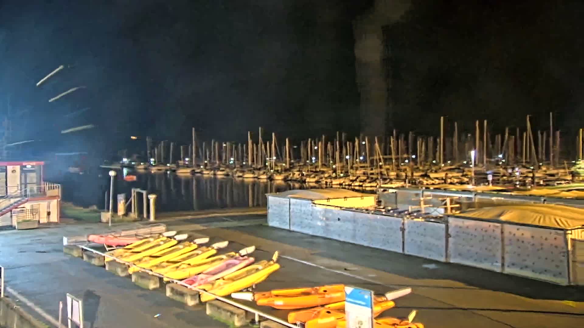 Guipavas, Marina du Moulin Blanc Marina Live Cam - Brest, Finistère, Bretagne, France