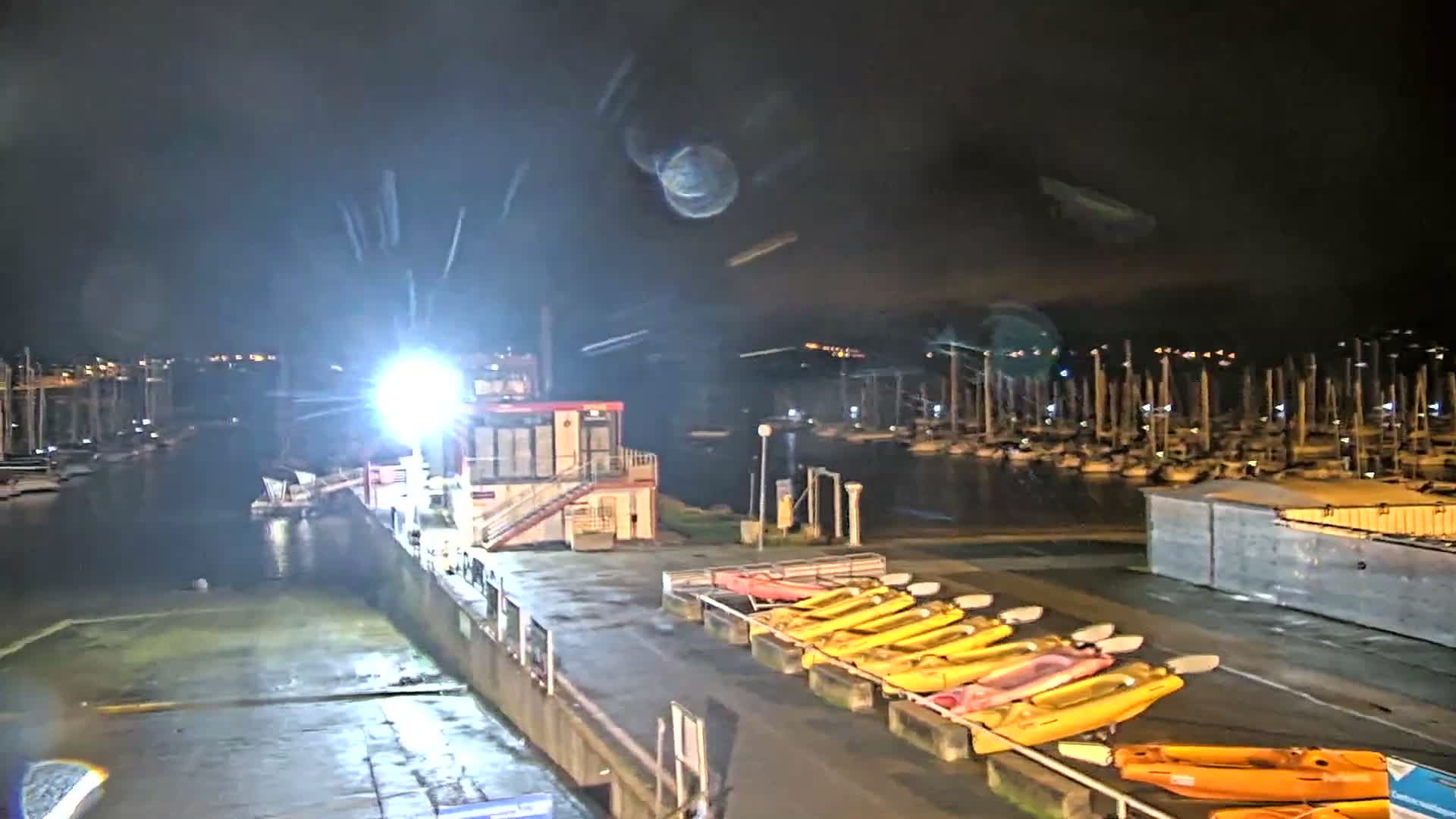 Guipavas, Marina du Moulin Blanc Marina Live Cam - Brest, Finistère, Bretagne, France