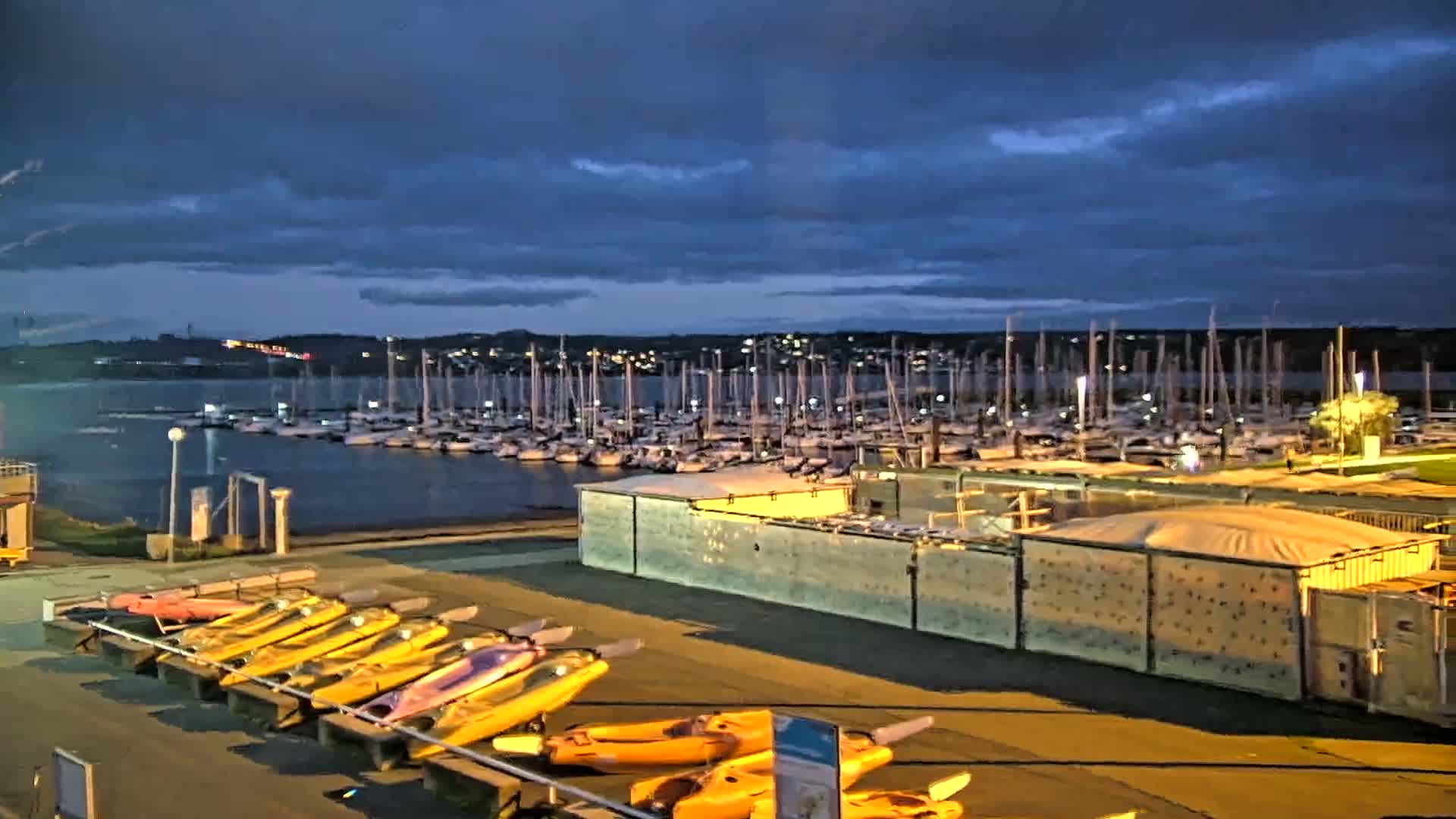 Guipavas, Marina du Moulin Blanc Marina Live Cam - Brest, Finistère, Bretagne, France