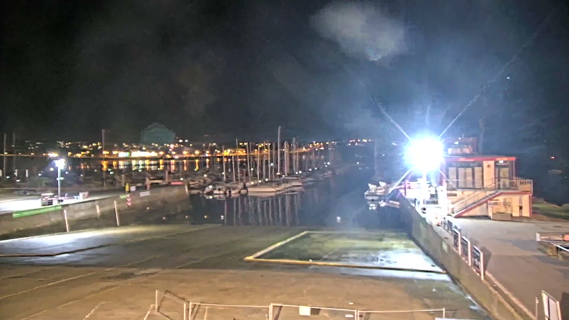 Guipavas, Marina du Moulin Blanc Marina Live Cam - Brest, Finistère, Bretagne, France