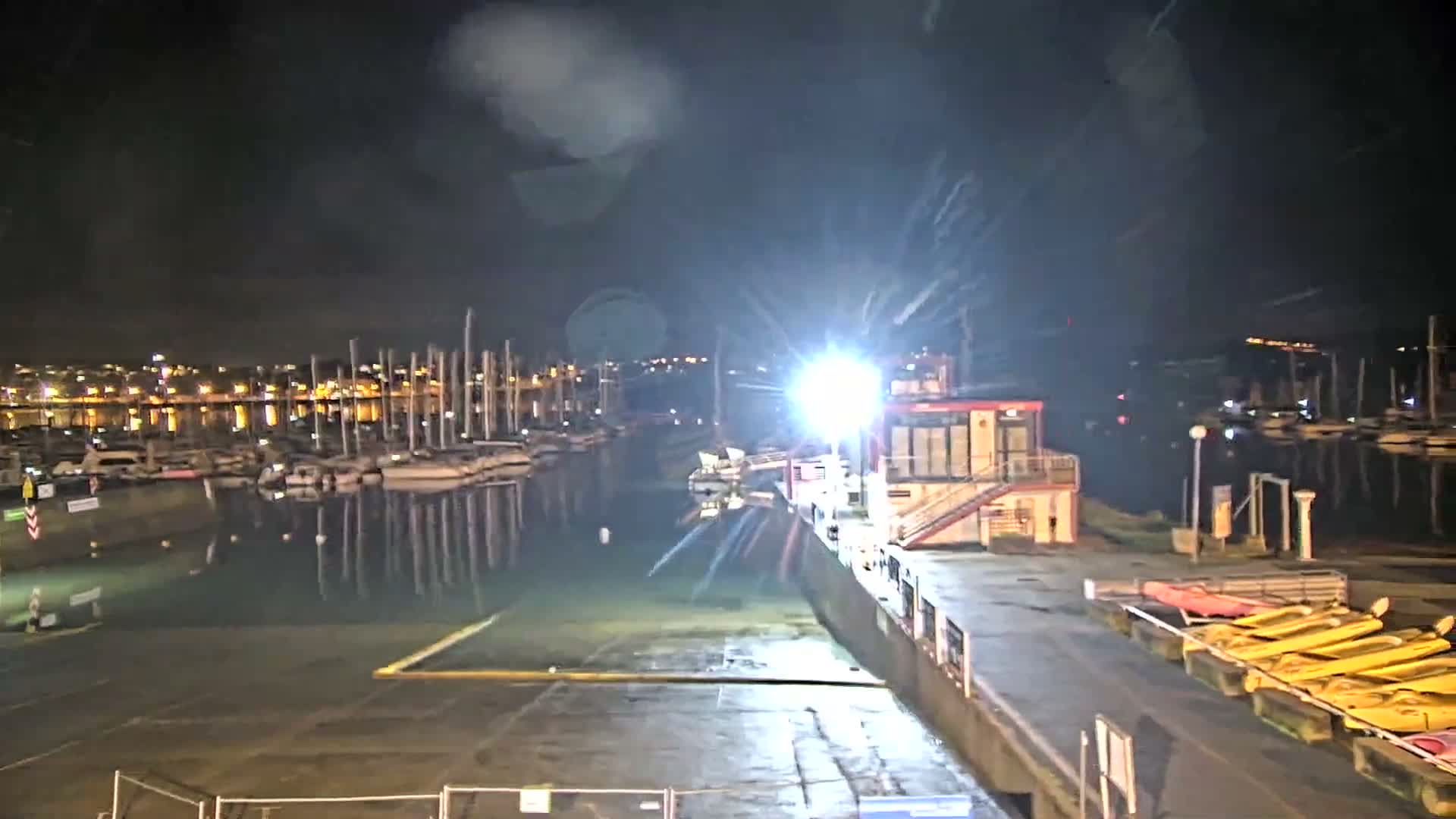 Guipavas, Marina du Moulin Blanc Marina Live Cam - Brest, Finistère, Bretagne, France