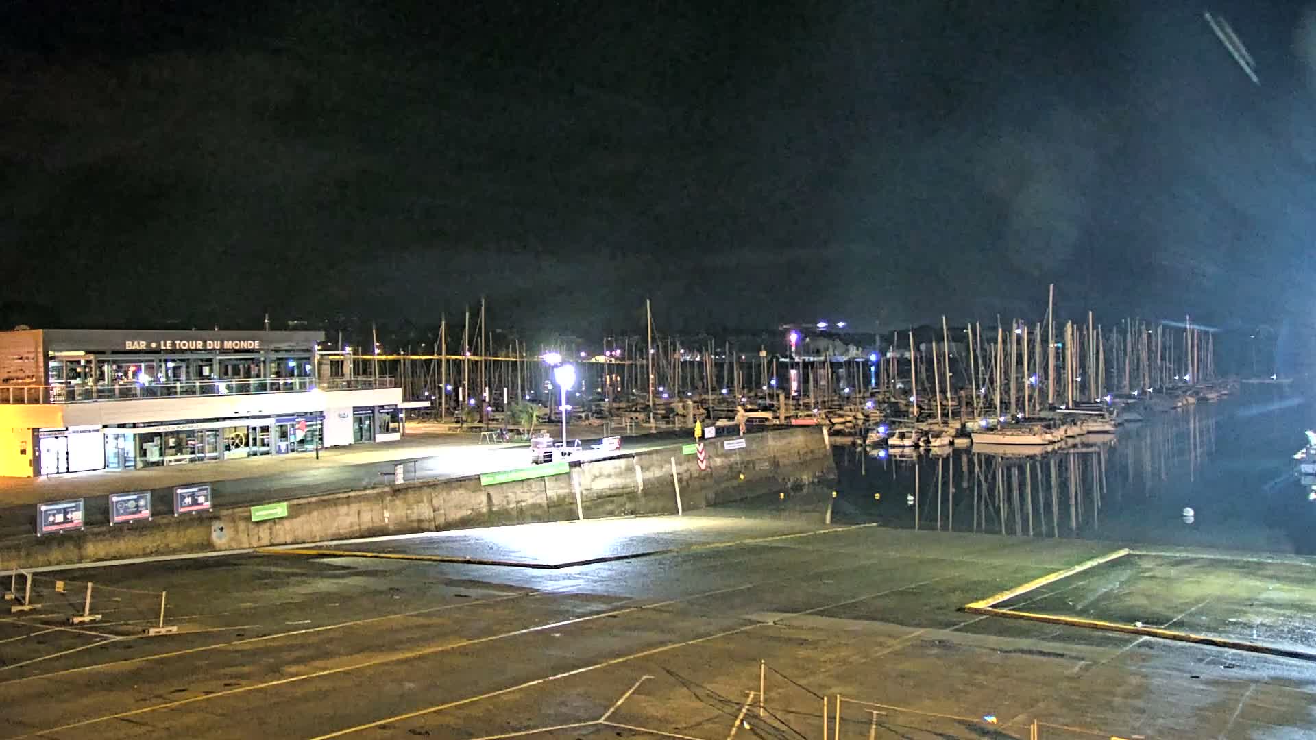 Guipavas, Marina du Moulin Blanc Marina Live Cam - Brest, Finistère, Bretagne, France