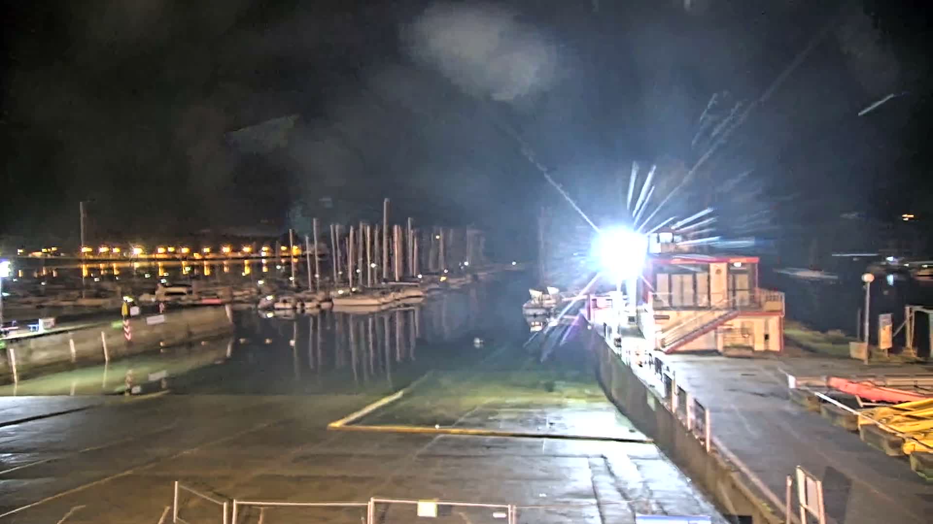 Guipavas, Marina du Moulin Blanc Marina Live Cam - Brest, Finistère, Bretagne, France