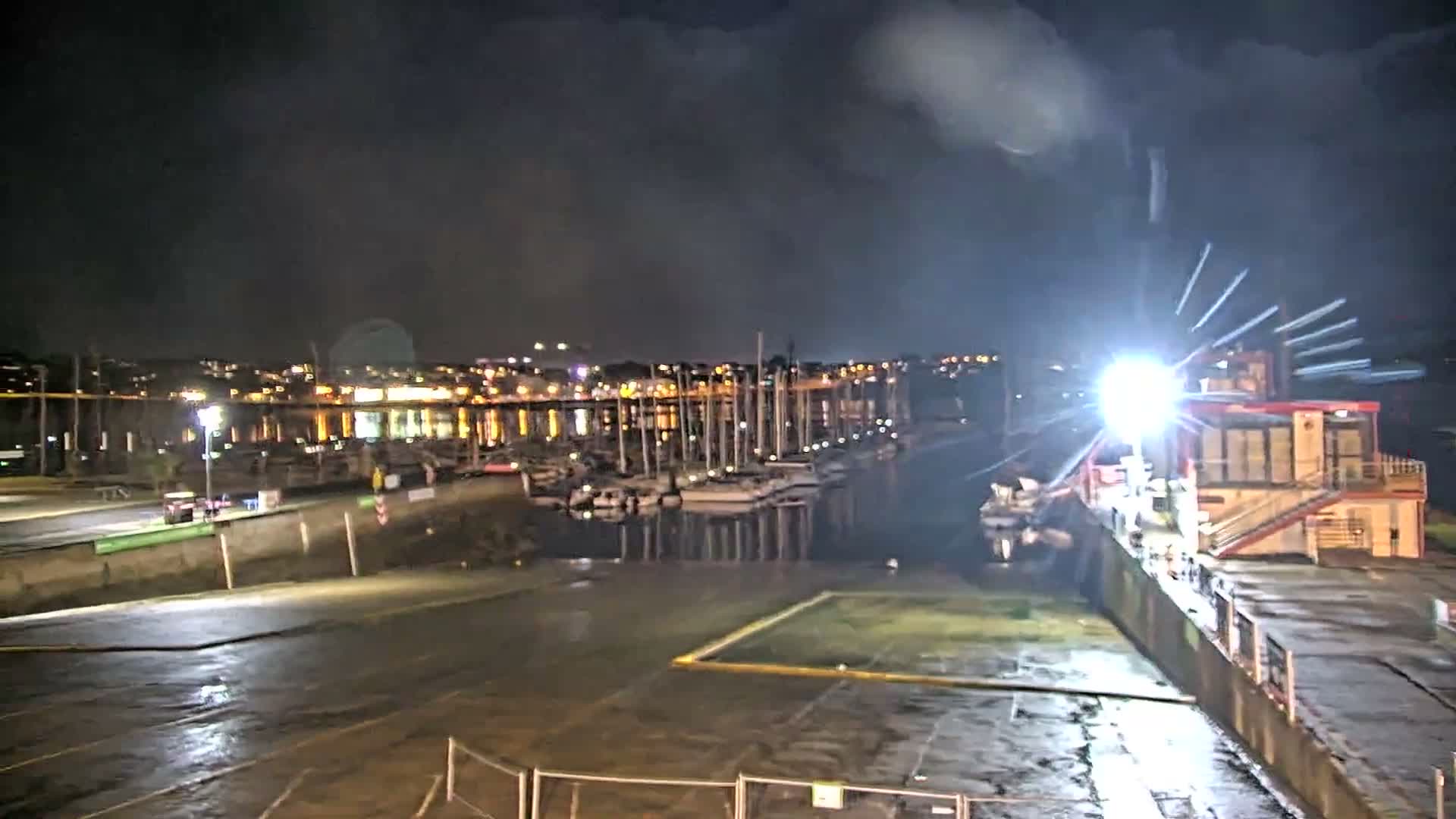 Guipavas, Marina du Moulin Blanc Marina Live Cam - Brest, Finistère, Bretagne, France