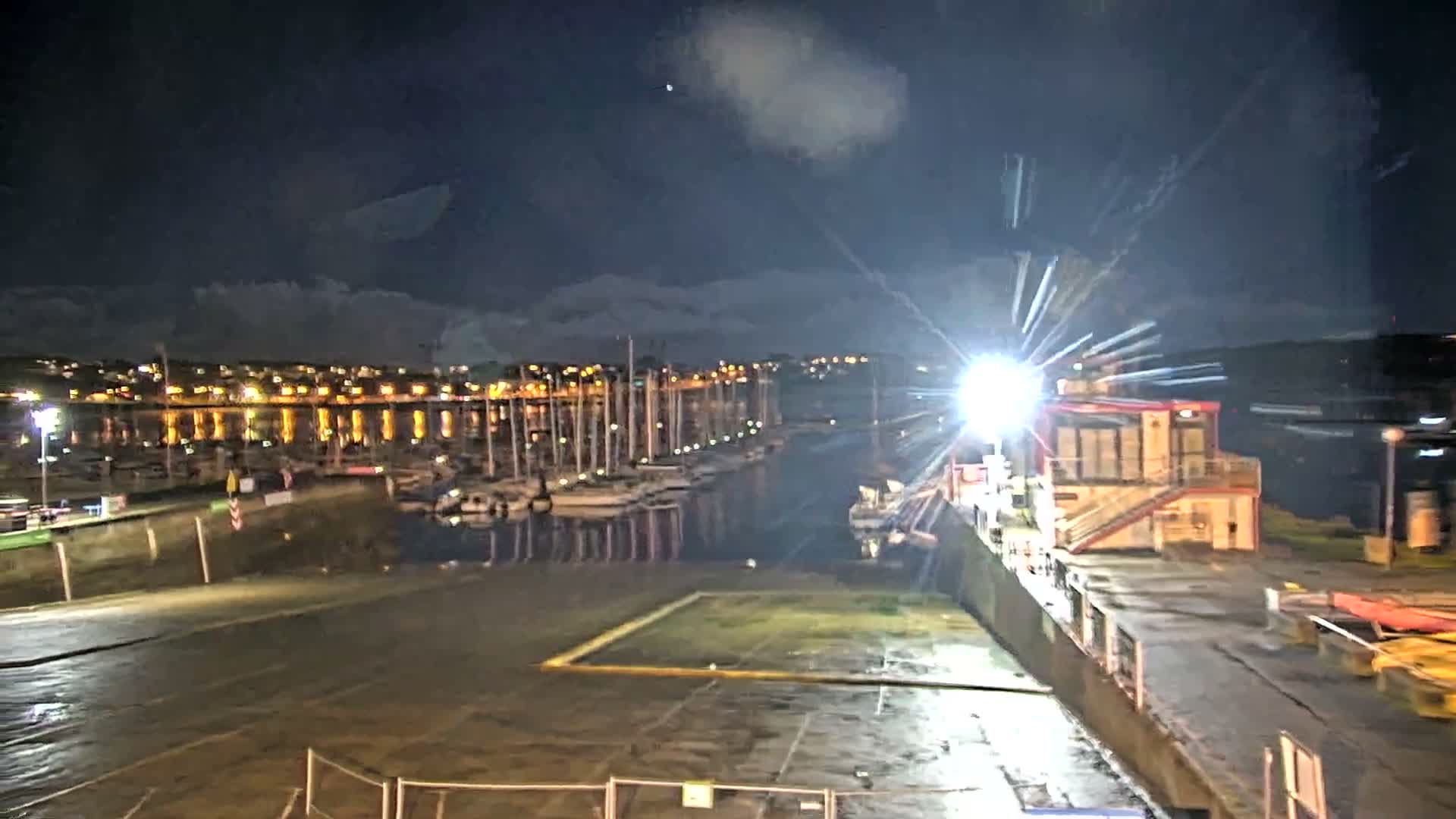 Guipavas, Marina du Moulin Blanc Marina Live Cam - Brest, Finistère, Bretagne, France