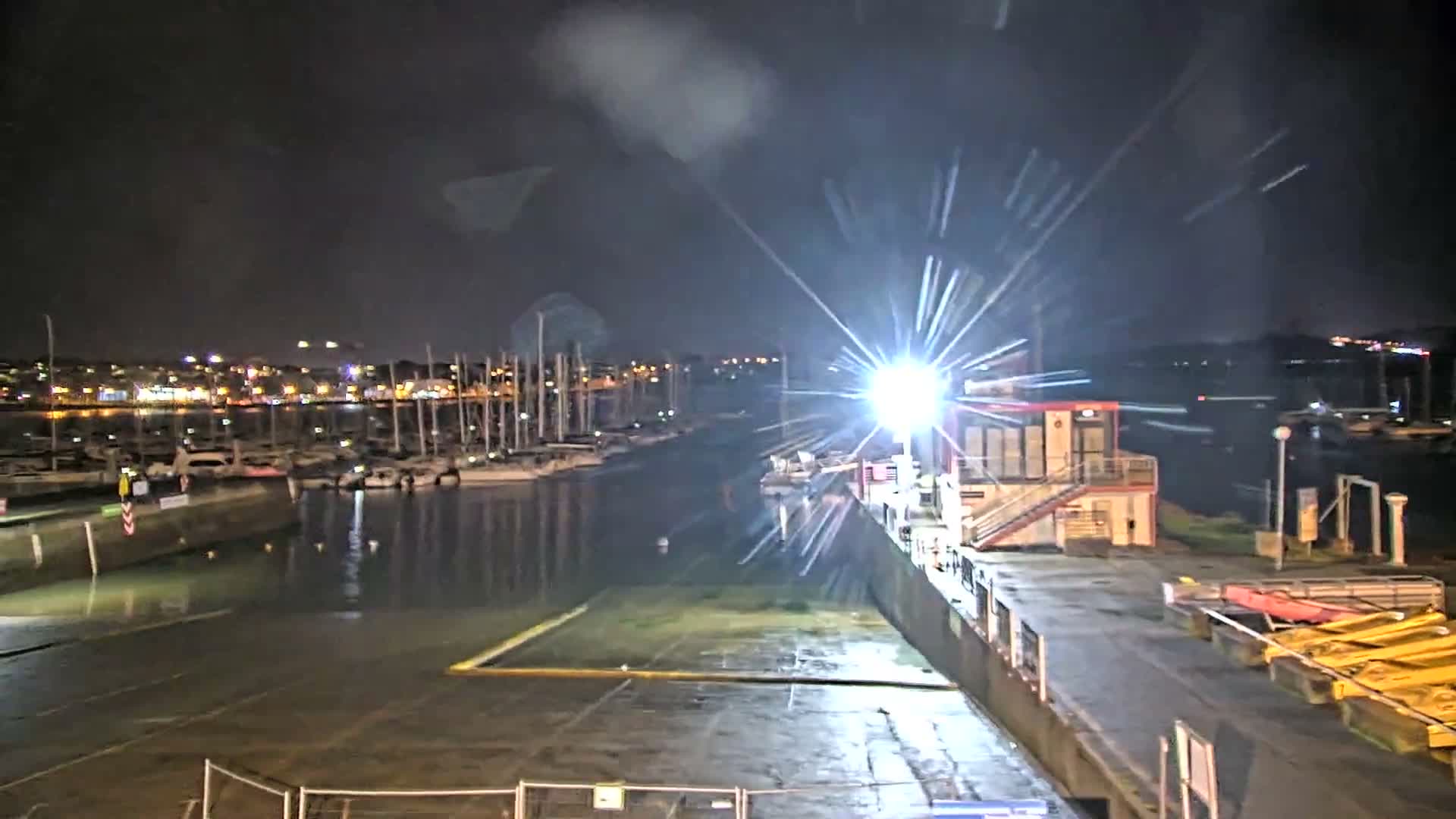 Guipavas, Marina du Moulin Blanc Marina Live Cam - Brest, Finistère, Bretagne, France