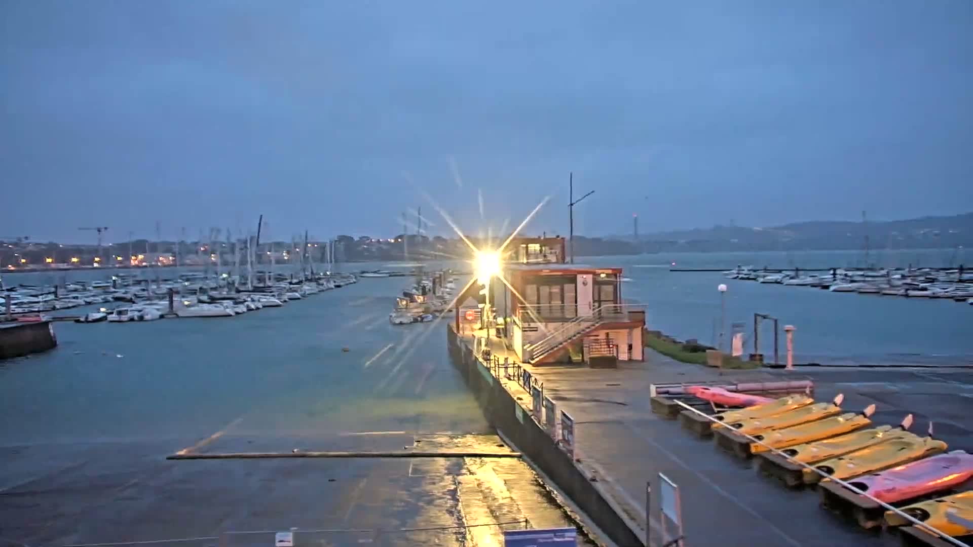Guipavas, Marina du Moulin Blanc Marina Live Cam - Brest, Finistère, Bretagne, France