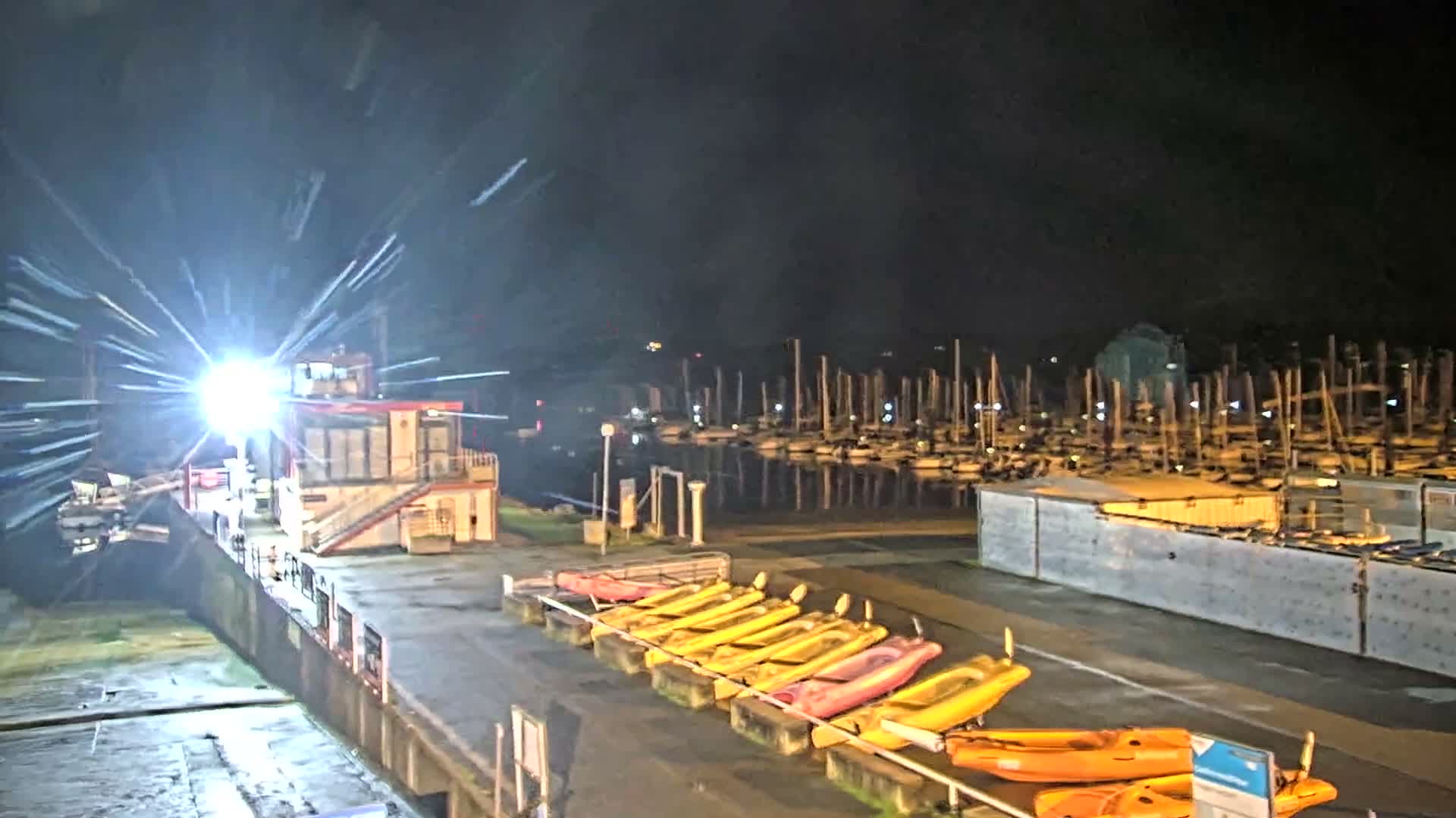 Guipavas, Marina du Moulin Blanc Marina Live Cam - Brest, Finistère, Bretagne, France