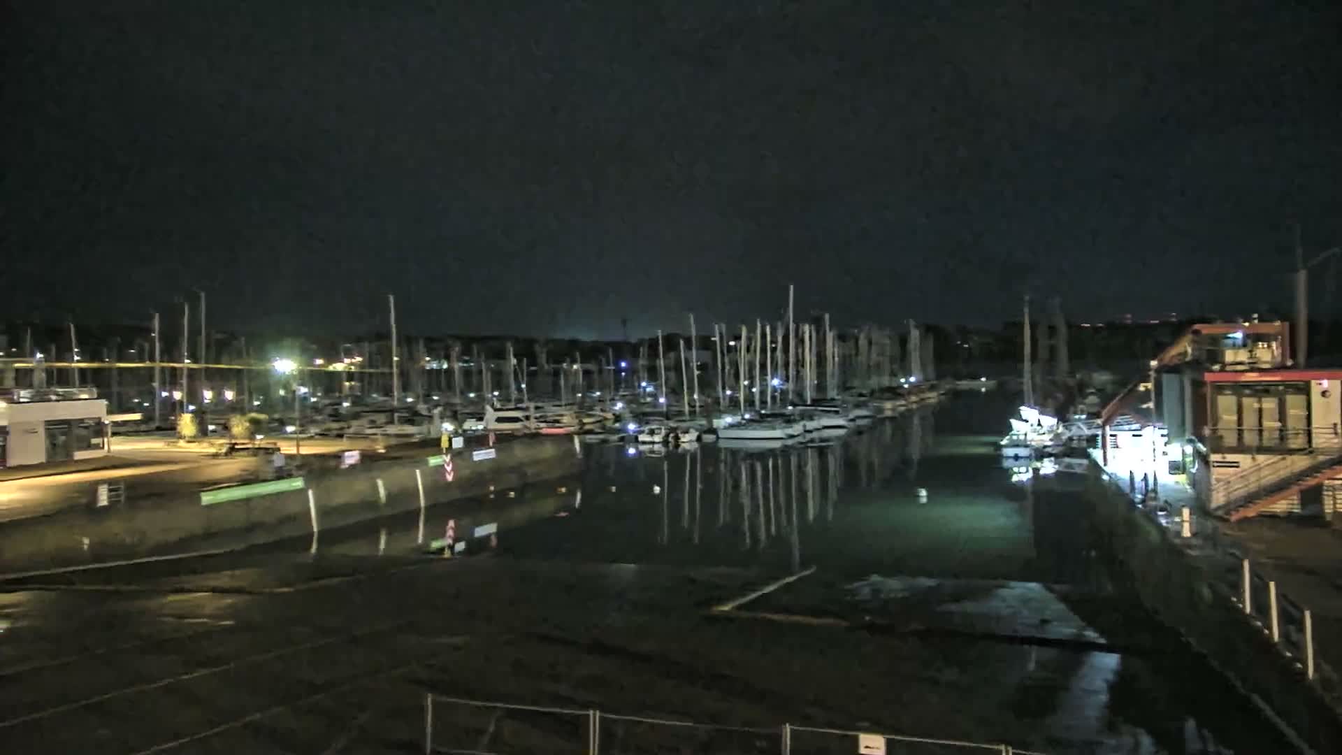 Guipavas, Marina du Moulin Blanc Marina Live Cam - Brest, Finistère, Bretagne, France