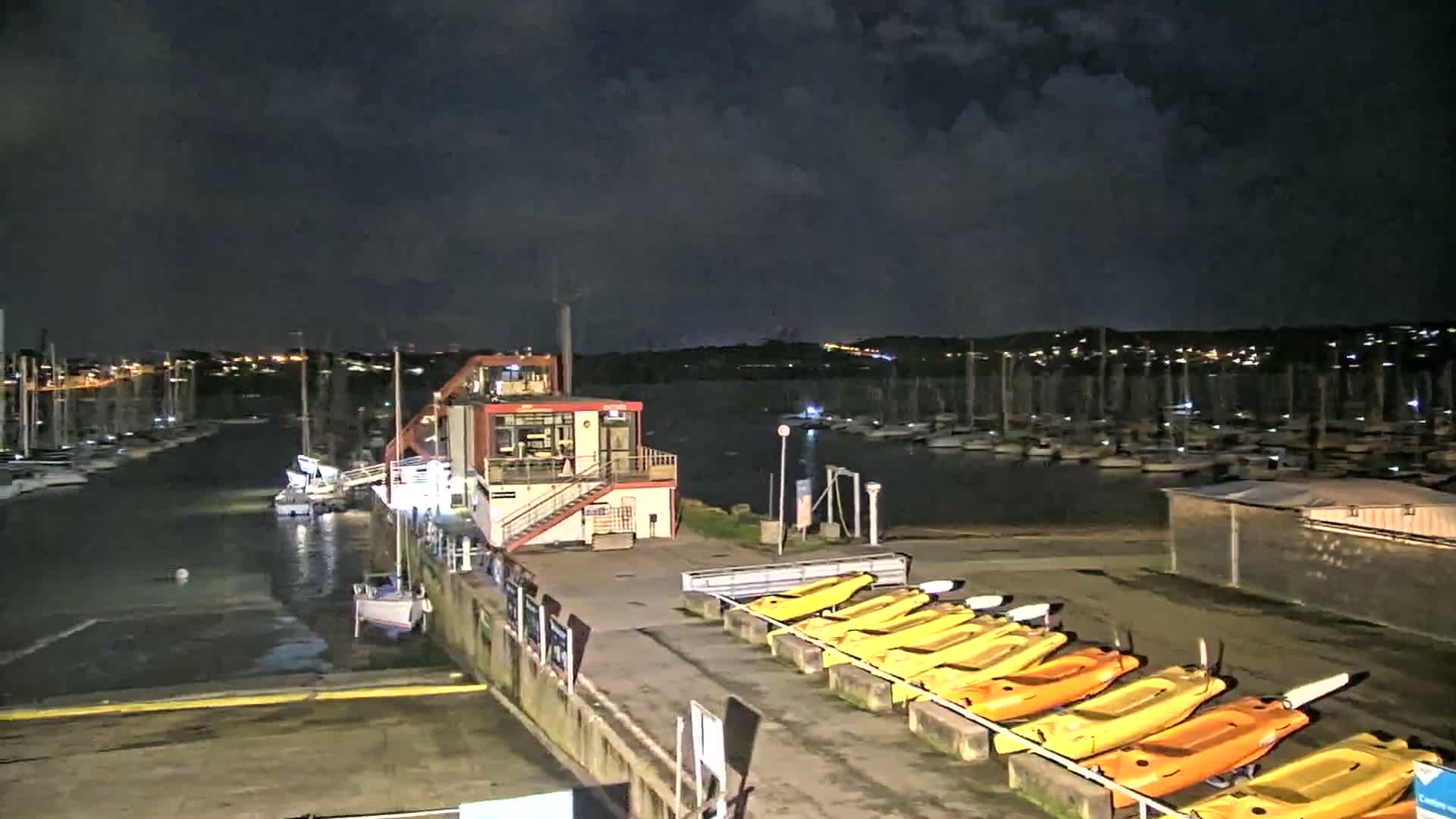 Guipavas, Marina du Moulin Blanc Marina Live Cam - Brest, Finistère, Bretagne, France