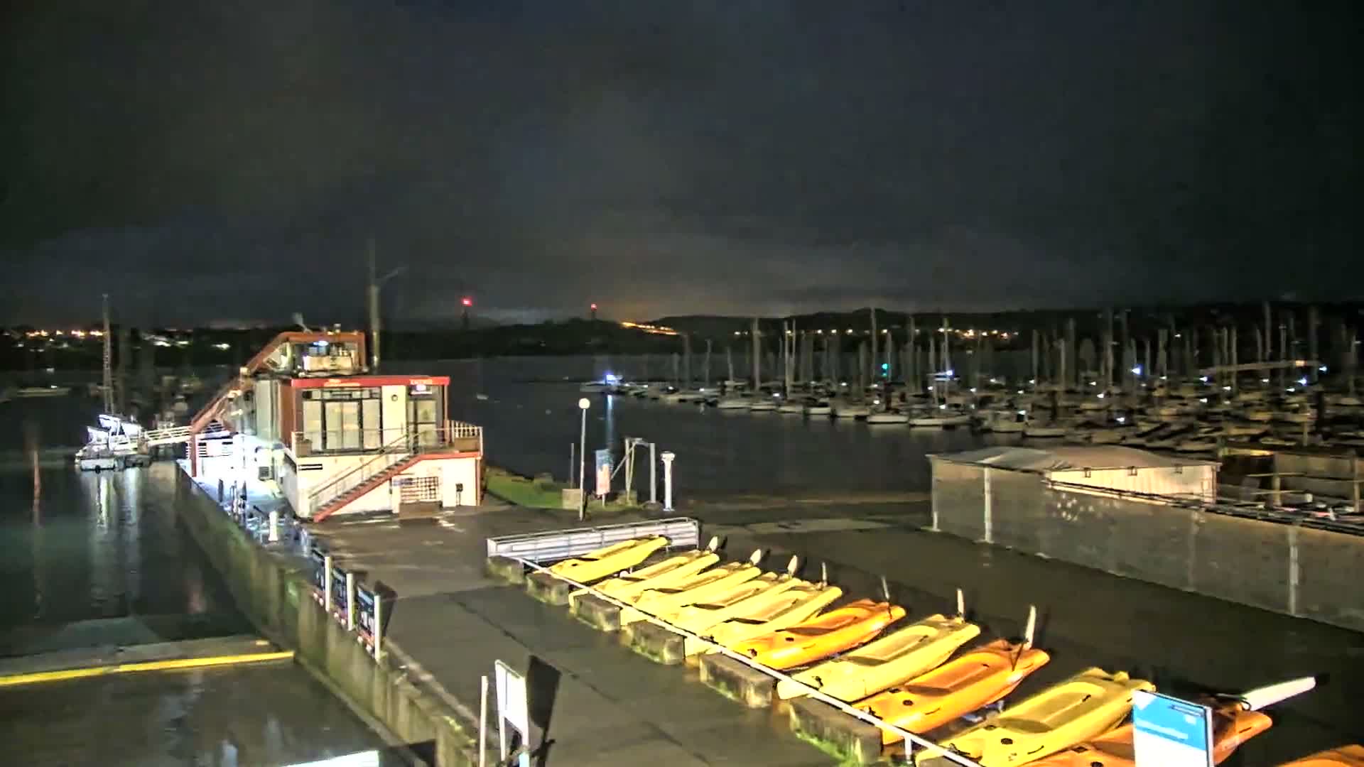 Guipavas, Marina du Moulin Blanc Marina Live Cam - Brest, Finistère, Bretagne, France